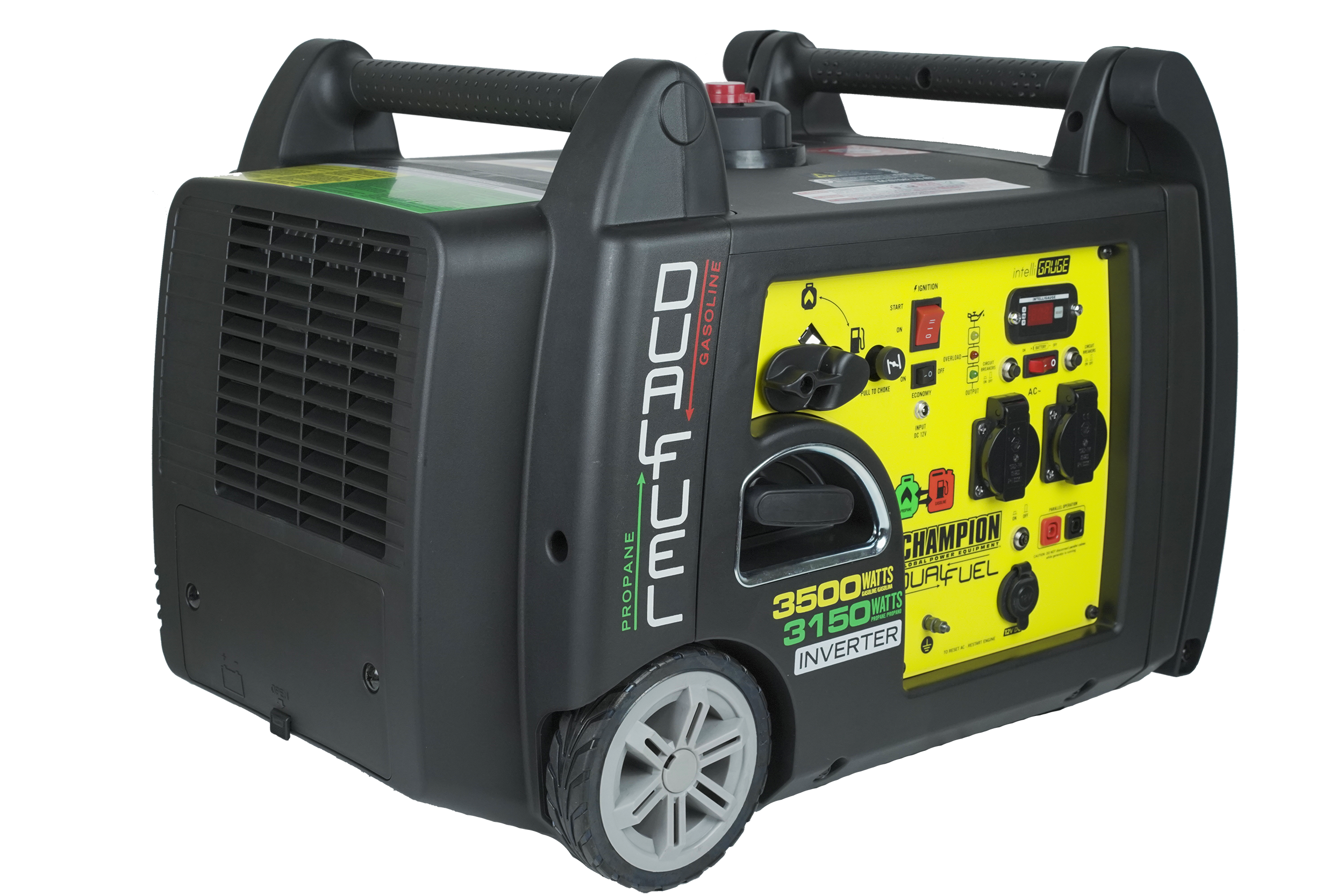 Champion Power Equipment mobiles Stromaggregat Benzin + Gas 3100 Watt, tragbar - Bild 1