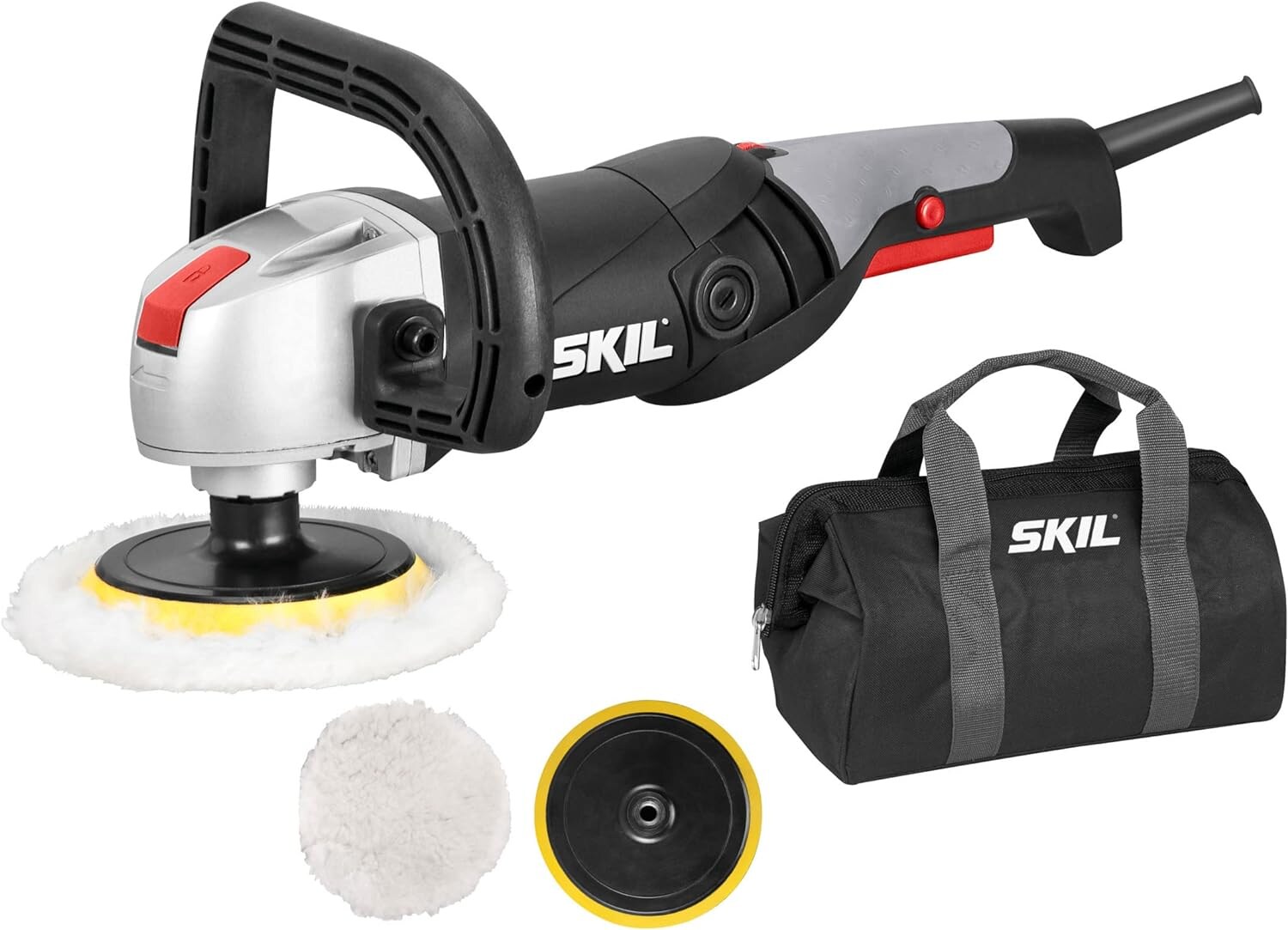Skil Poliermaschine 9955 MA, Polierer 1300 W, Polierteller 125/180 mm, polieren