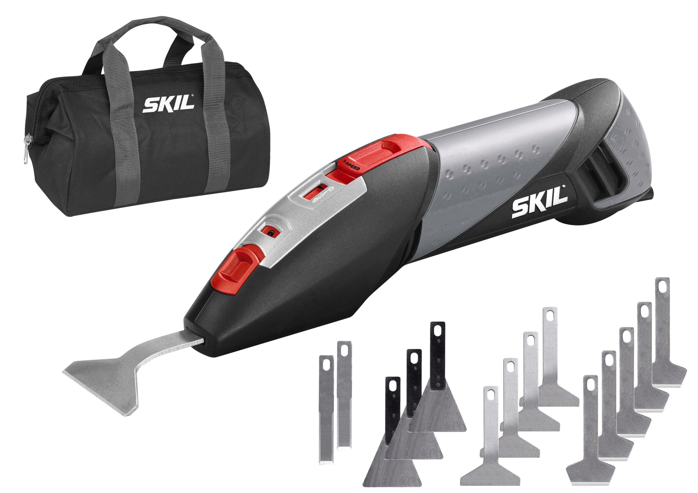 Skil Elektroschaber Masters, Multifunktionswerkzeug inkl. Spachteln + Tasche - Bild 1
