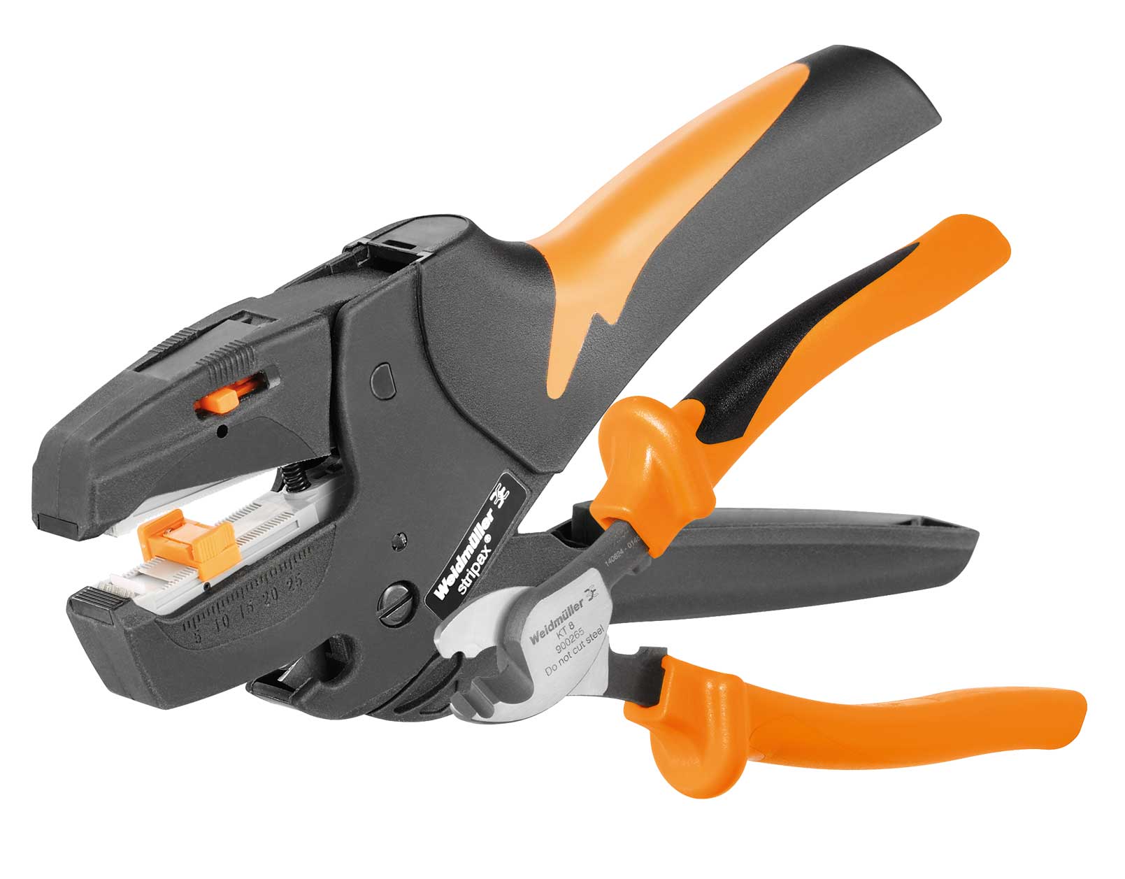 Weidm&uuml;ller Set Kabelverarbeitung stripax + KT 8 (Abisolier + Abmantelwerkzeug) - Bild 1