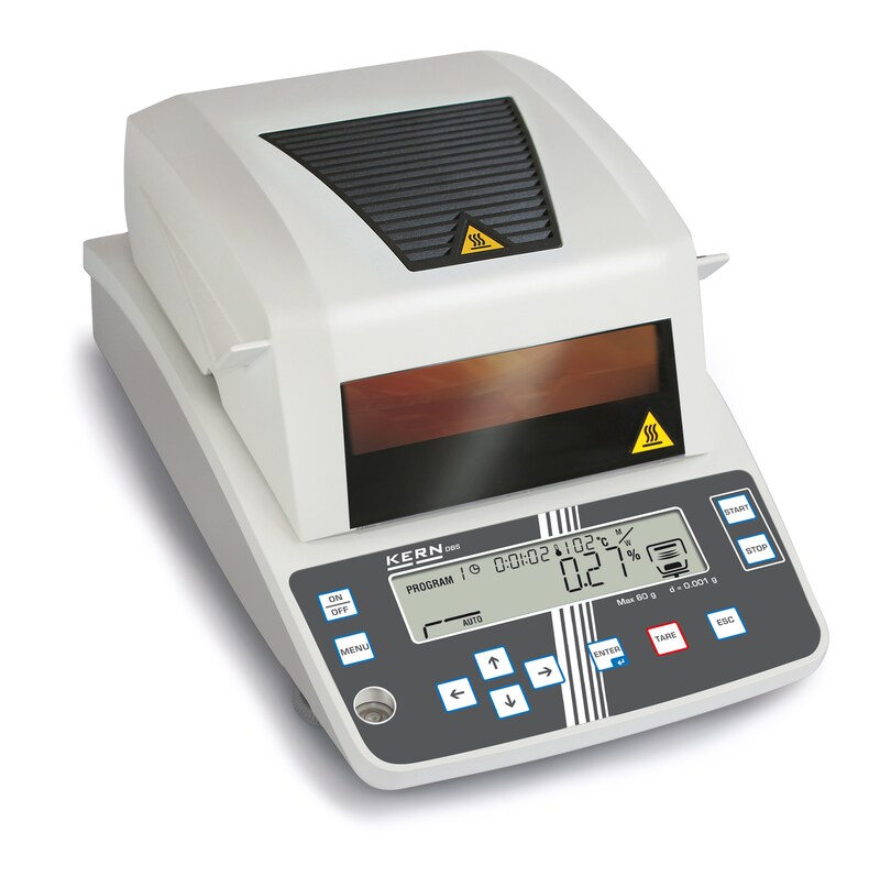 KERN & SOHN Feuchtebestimmer DBS 60-3 (f&uuml;r exakte Bestimmung, 400 Wt) DBS 60-3 - Bild 1