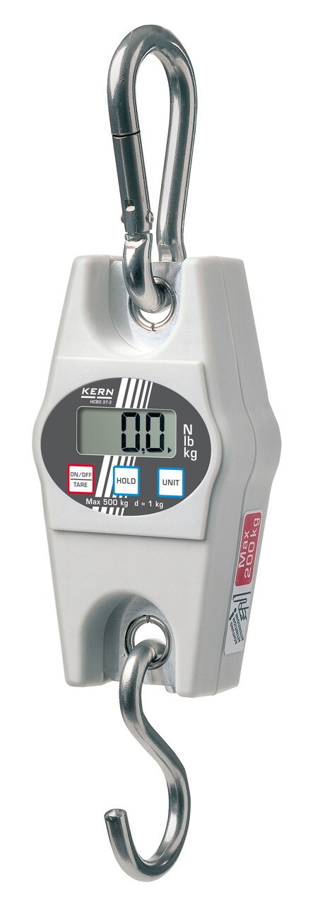 KERN H&auml;ngewaage HCB 20K10 (W&auml;gebereich 10 g - 20 kg, Koffer usw.) - Bild 1