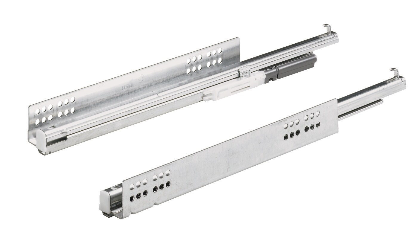 Hettich Vollauszugsystem Quadro V6 / 450 Silent System, Traglast 30 kg, 1 Paar - Bild 1