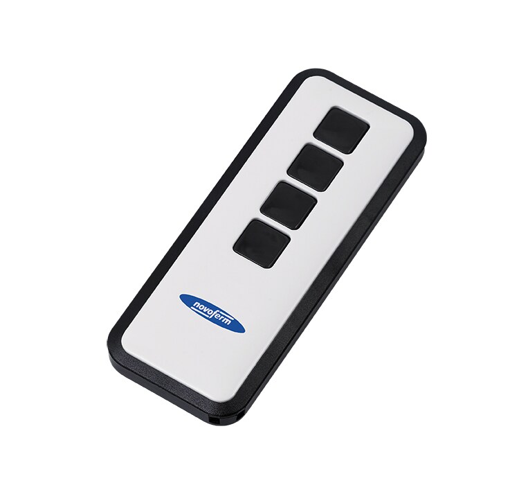 Novoferm Garagentor Handsender Mini-Novotron 524, 4 Kanal Sender, Schwarz / Weiß | 04051214849578