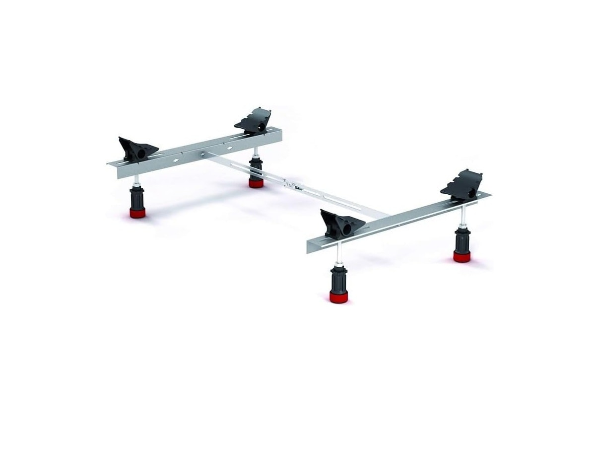 MEPA Badewannenfu&szlig; (Wannenfu&szlig;) Stahl, Typ WSuni - 110015 - Bild 1