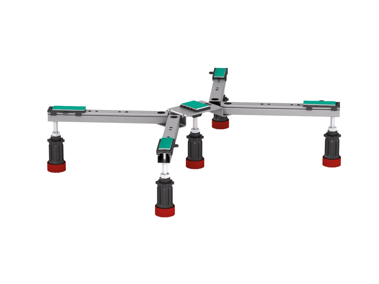 MEPA Brausewannenfu&szlig; (Wannenfu&szlig;, Duschwannenfu&szlig;) BW-5 Maxi mit ADS, universell - Bild 1