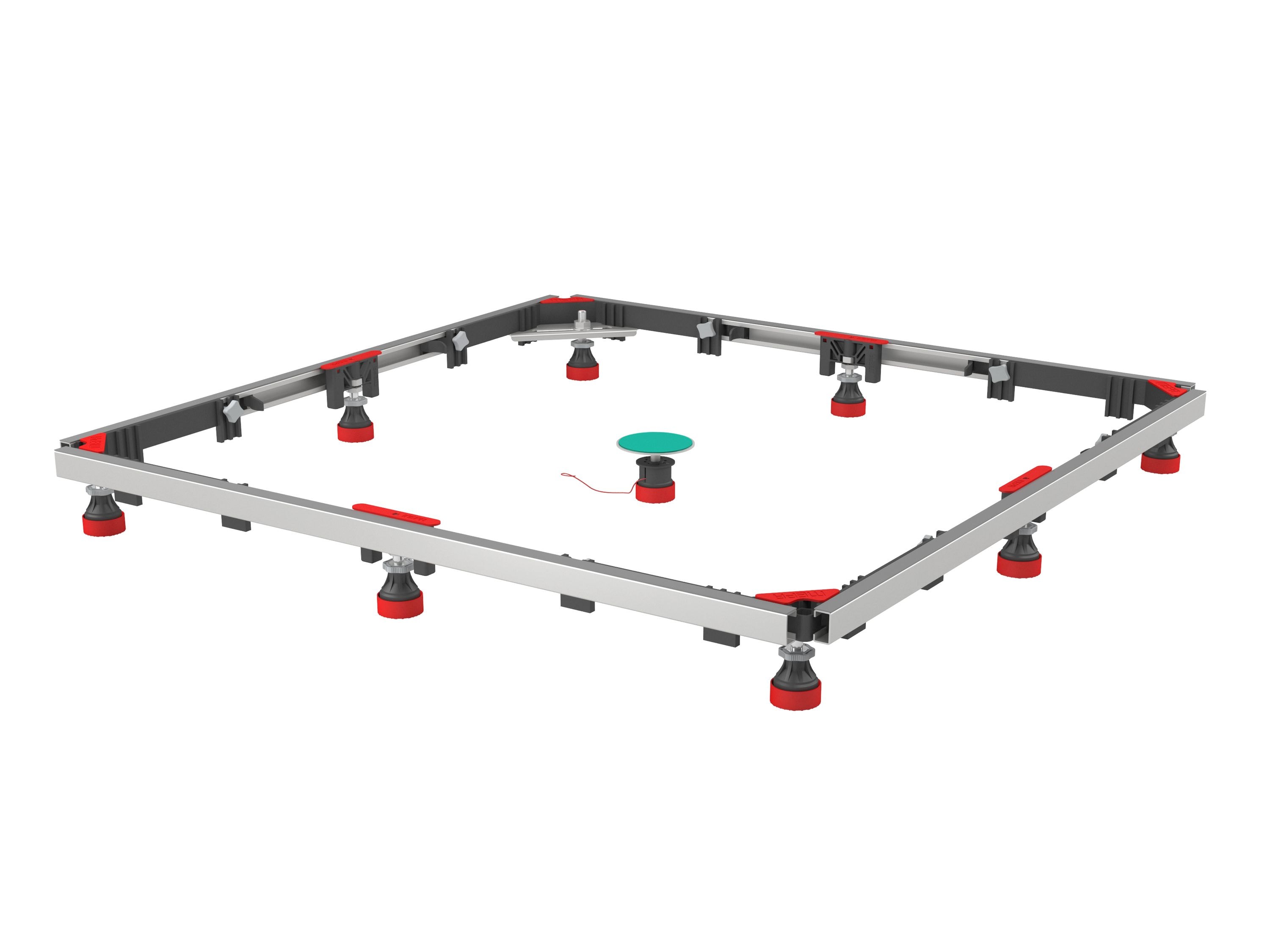 MEPA Montagerahmen (Einbaurahmen) SF Rechteck, Universal f&uuml;r Duschwannen - Bild 1