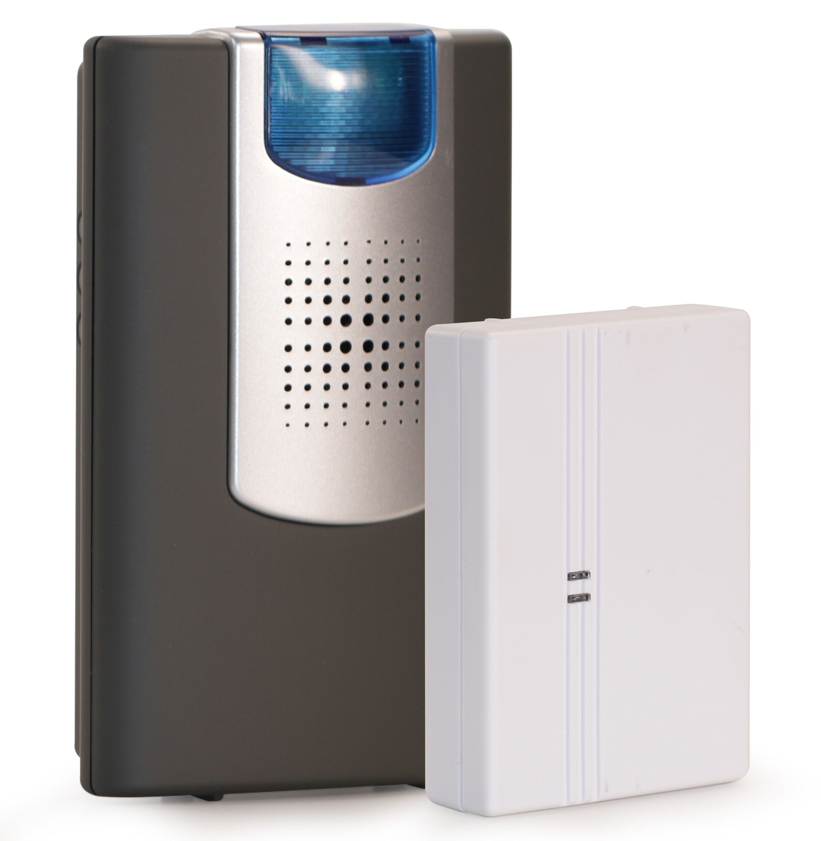 HEIDEMANN Funkklingel Set HX Action – Erweitert die Haustürklingel – Blitzsignal- Funk Klingel – inkl. Konverter & Empfänger – HX Klingel | 04011150708353