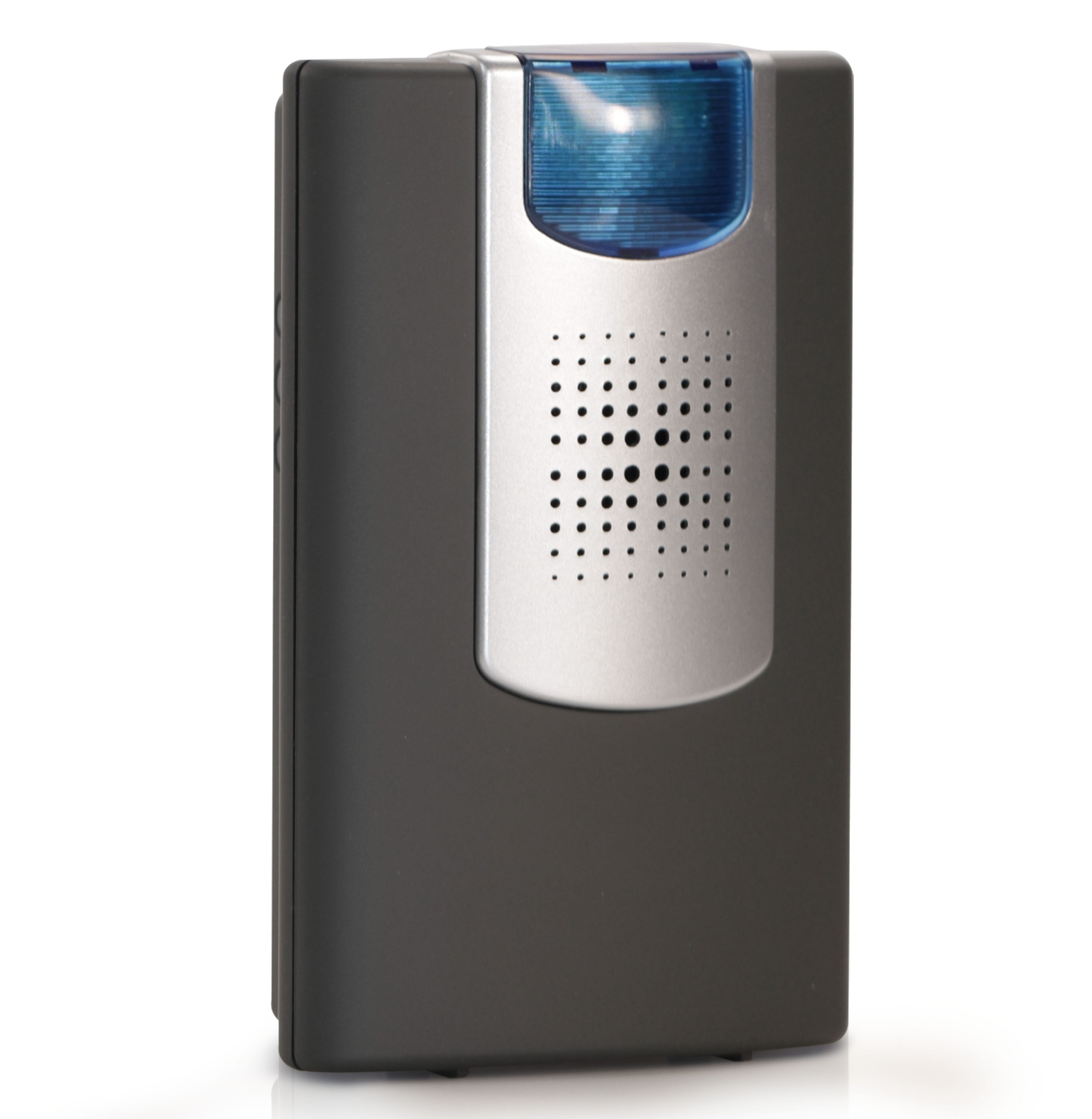 HEIDEMANN Funkempf&auml;nger Set HX Flashlight - Erweiterbare Klingel - mit optischem Blitzsignal- Funk Klingel Empf&auml;nger - HX T&uuml;rklingel - schwarz - Bild 1