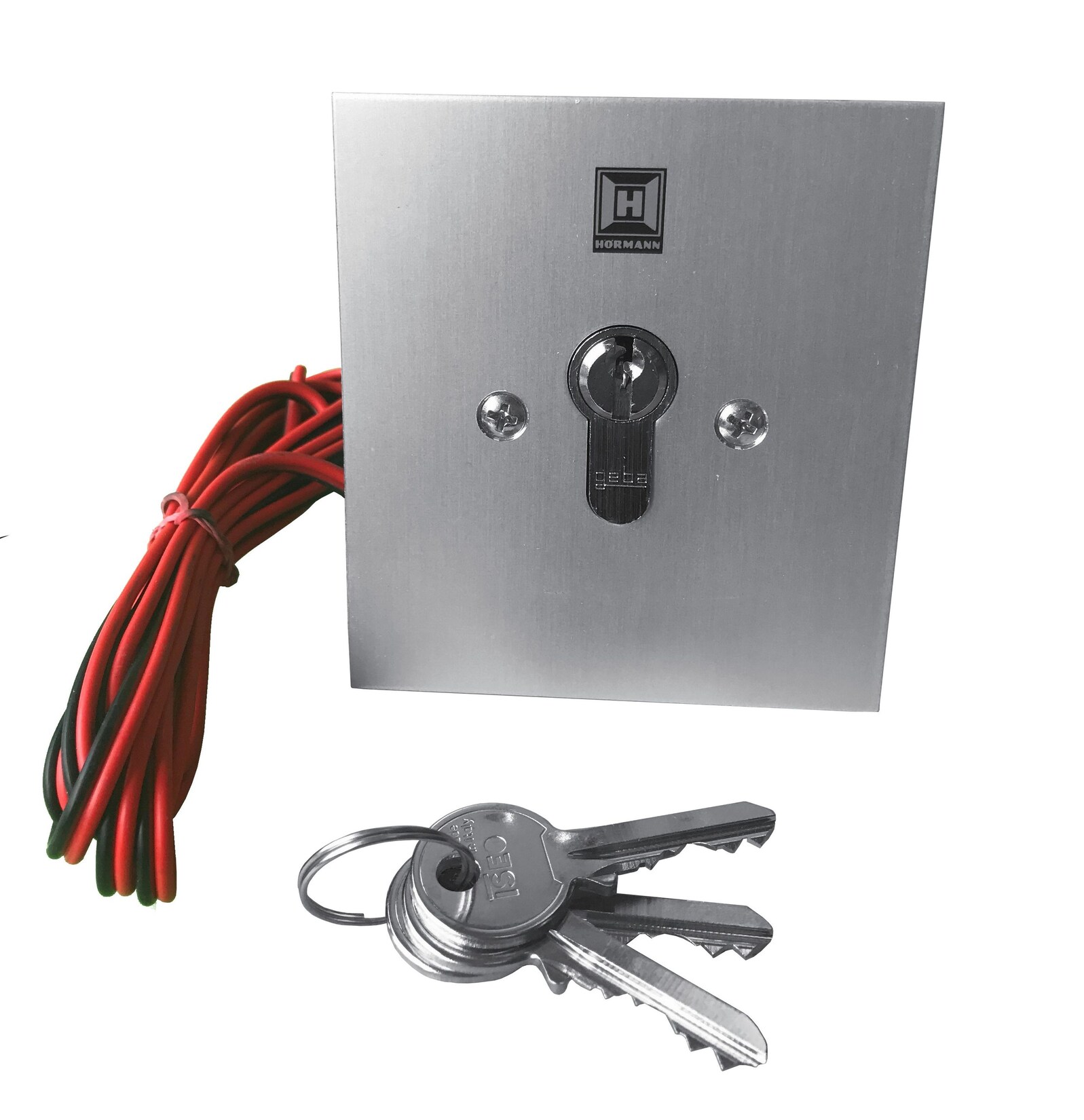 Hörmann Schlüsseltaster ESU 40 Unterputz Schlüsselschalter für Torantrieb | 04042533336306