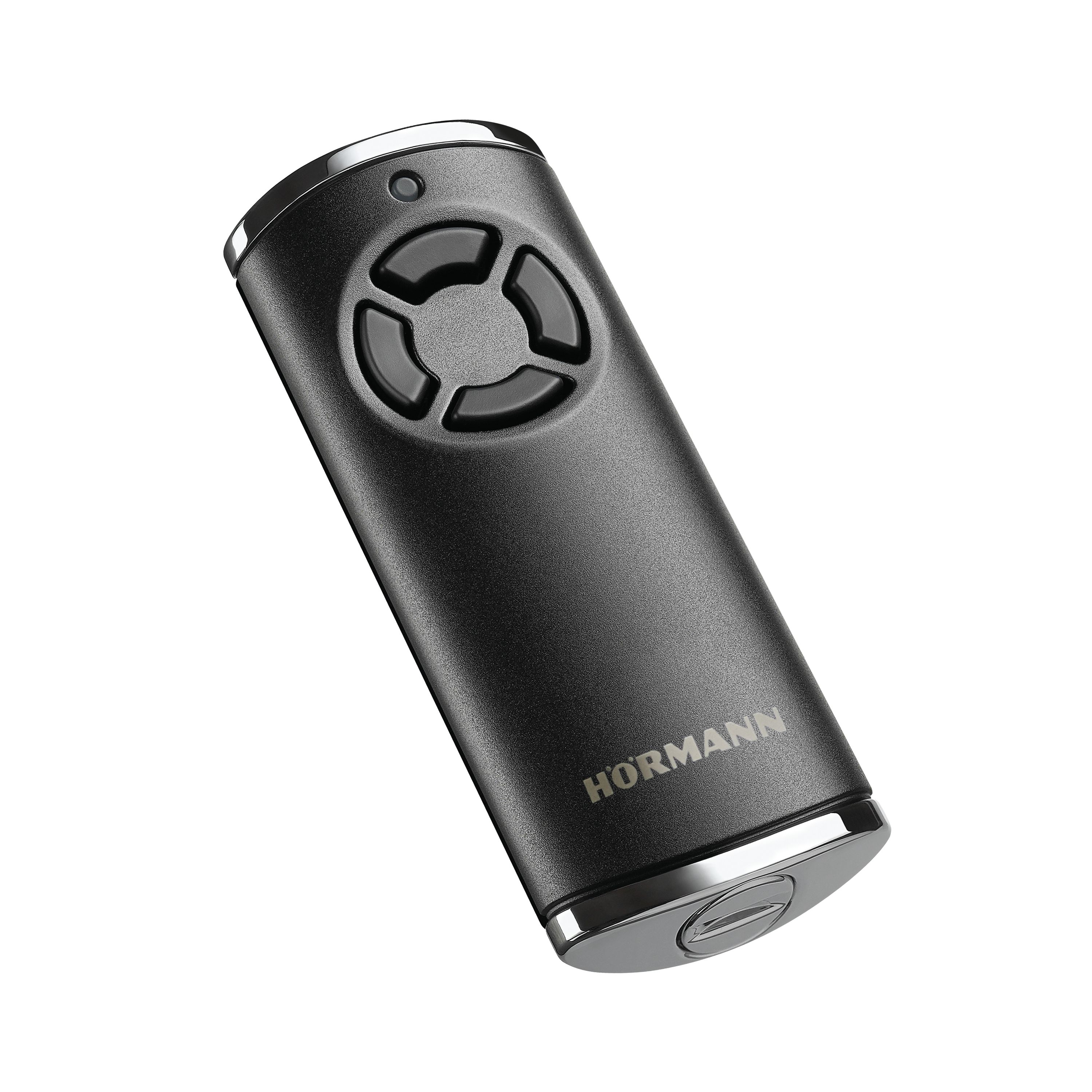 H&ouml;rmann Handsender HS4 868 MHz BiSecur 4 Tasten schwarz Garagentor Fernbedienung - Bild 1