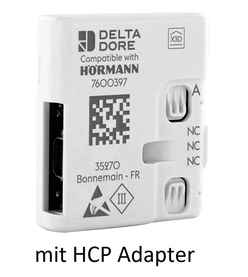H&ouml;rmann DeltaDore Gateway+ HCP Adapter f&uuml;r SupraMatic RotaMatic Antrieb - Bild 1