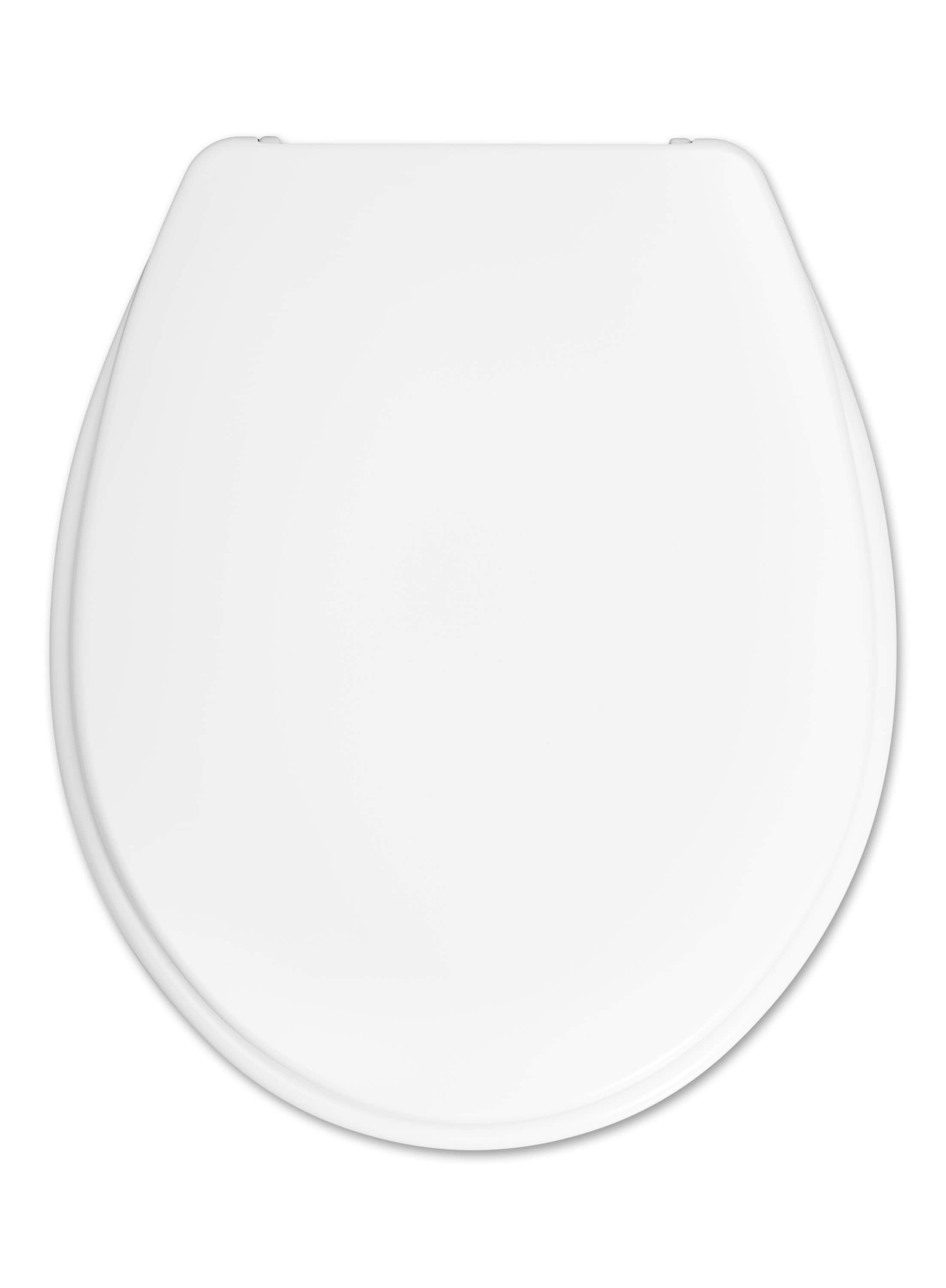 Hamberger WC-Sitz Toilettensitz Kunststoff mit Deckel wei&szlig; - 522360 - Bild 1