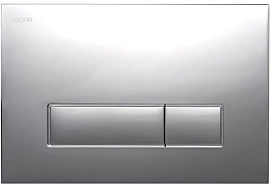 Mepa 421810 Bet&auml;tigungsplatte MEPAorbit glanz verchromt 2-Mengen Typ A31/B31 - Bild 1
