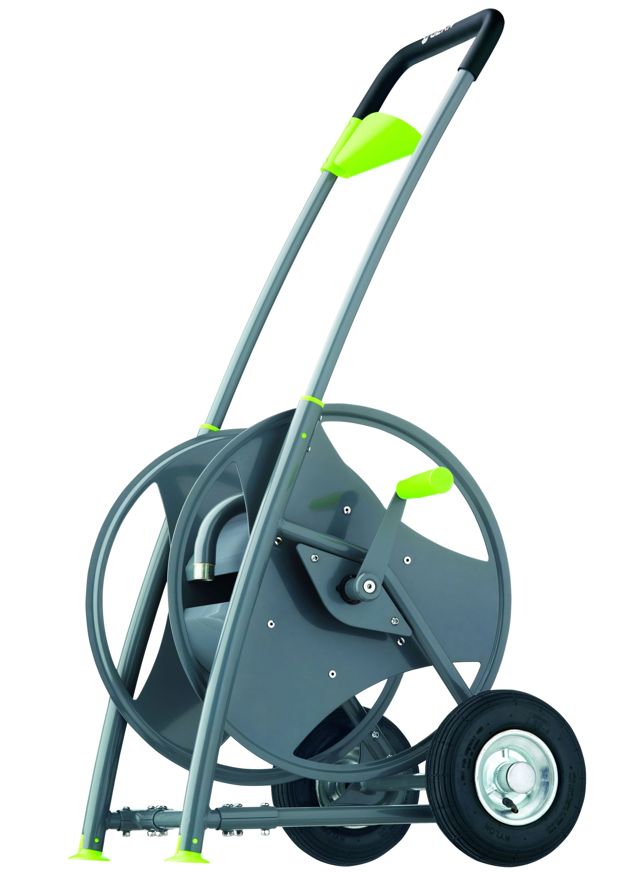 GEKA plus Schlauchwagen P40 Trinkwasser Gestell pulverbeschichtetes Stahlrohr - Bild 1