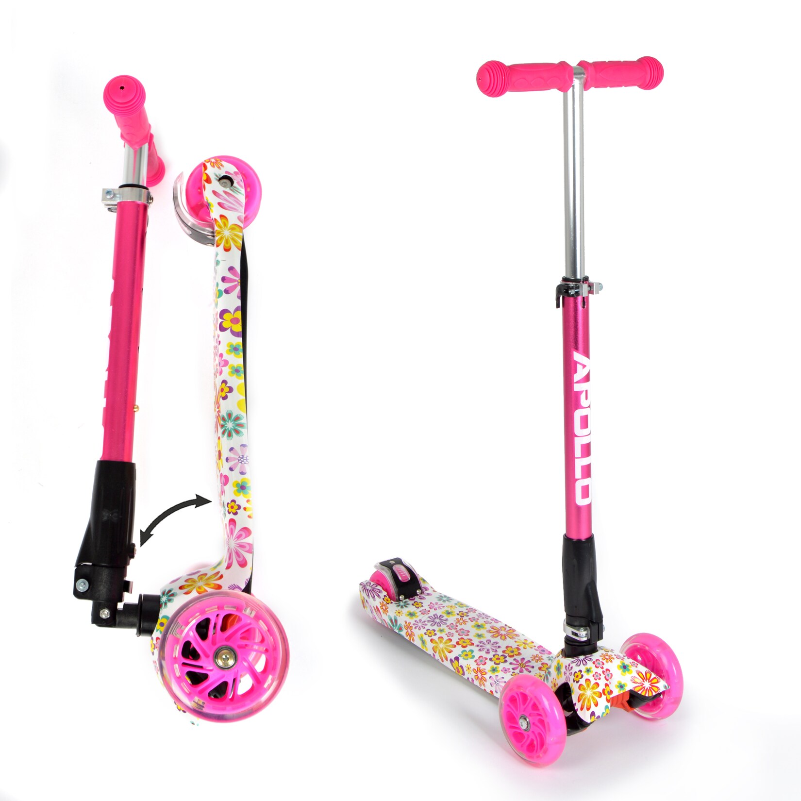Apollo Scooter Kinder Roller Kids Whiz LED Wheels | 04250518563900
