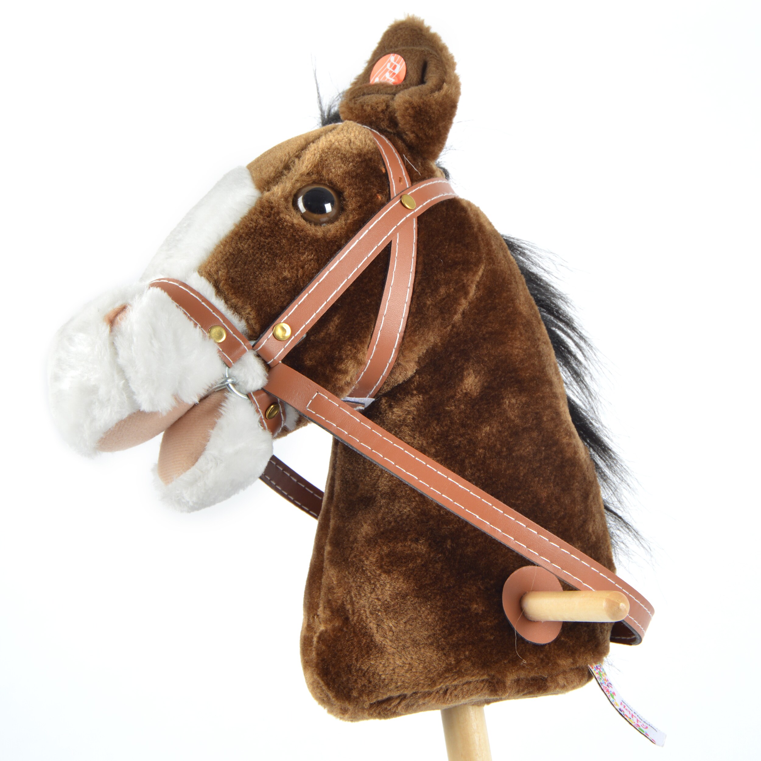 Pink Papaya Steckenpferd mit Sound Happy - Bild 1