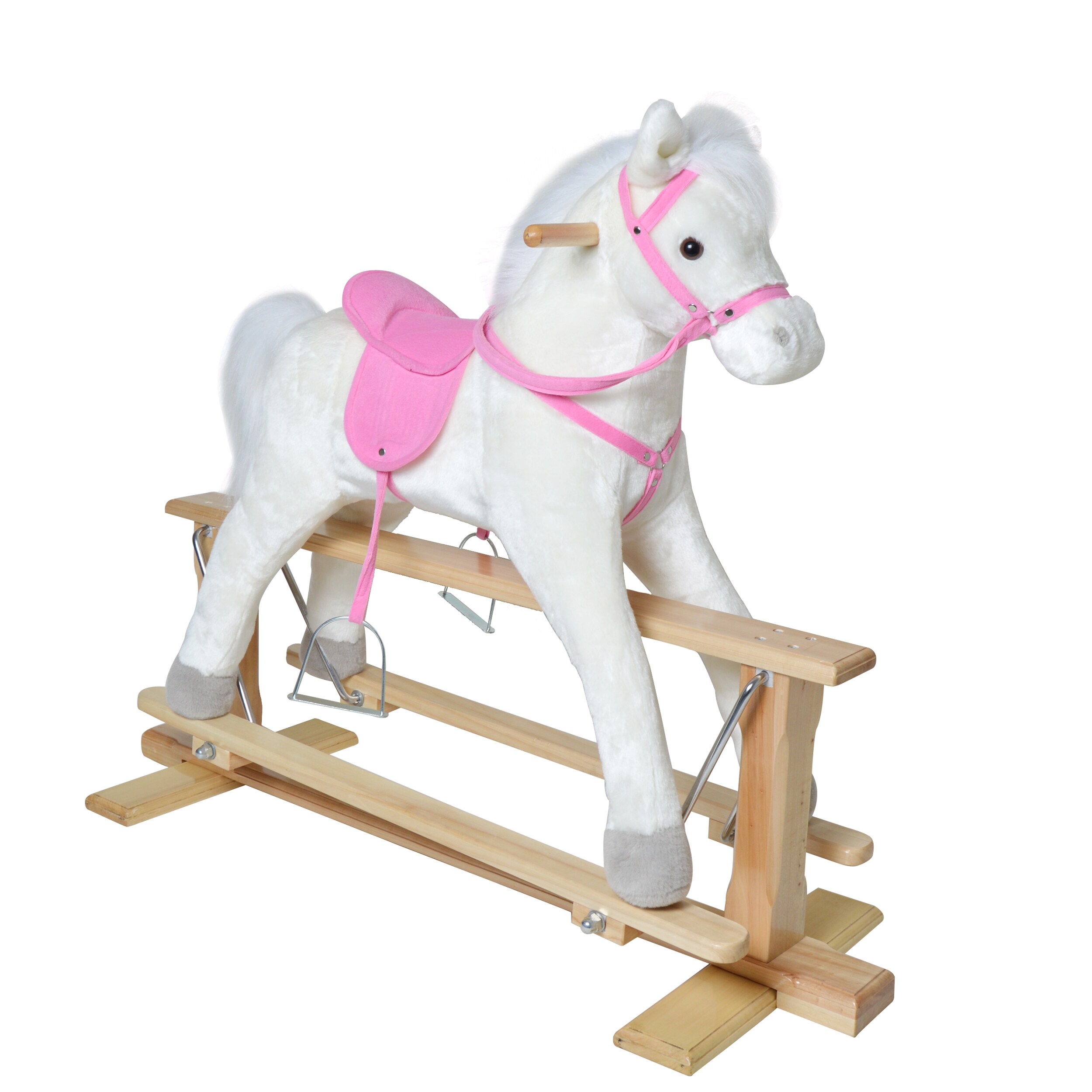 Pink Papaya Schwingpferd Birta - 83 cm - Bild 1