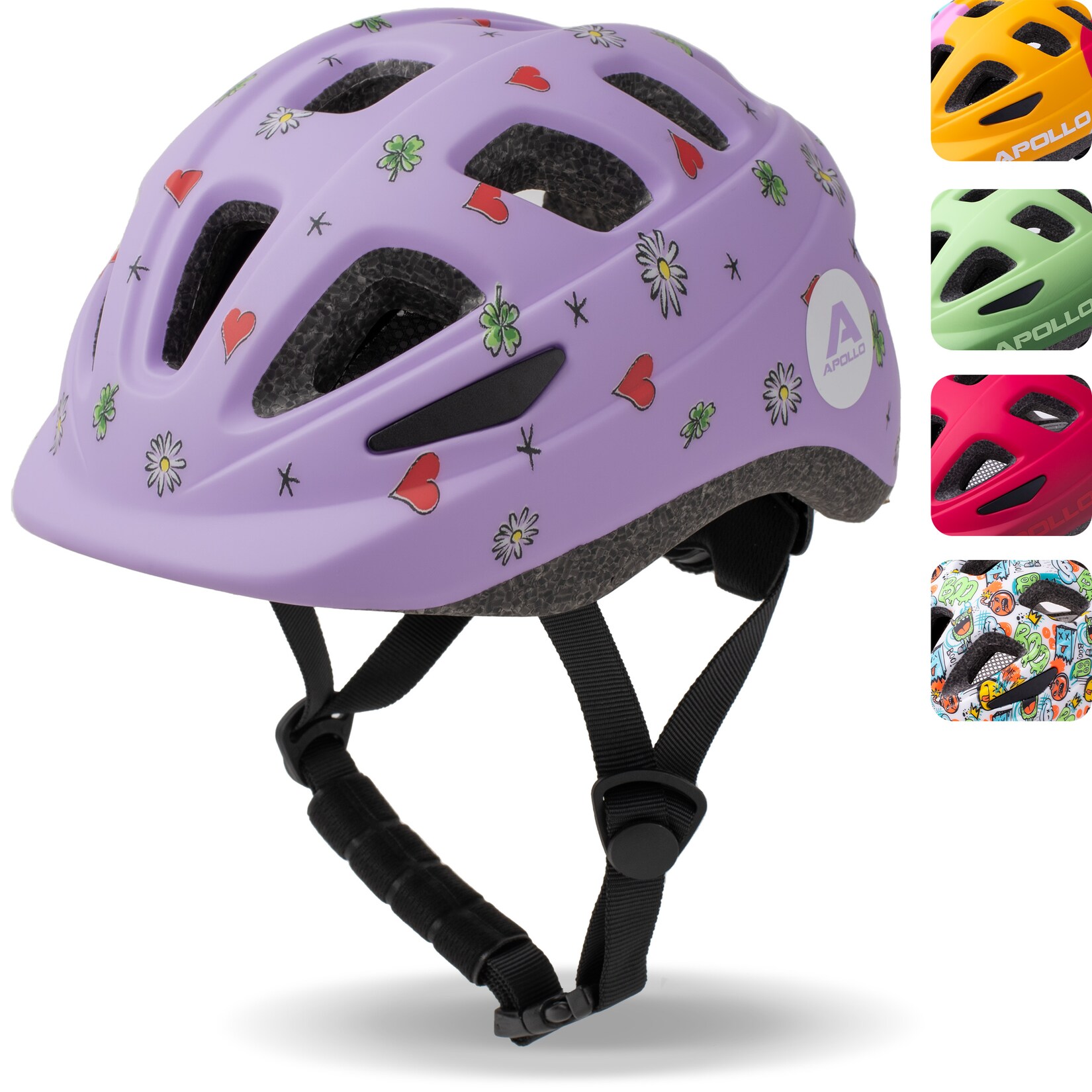 Apollo Fahrradhelm Kinder Kids Helm Multisport | 04250518574791