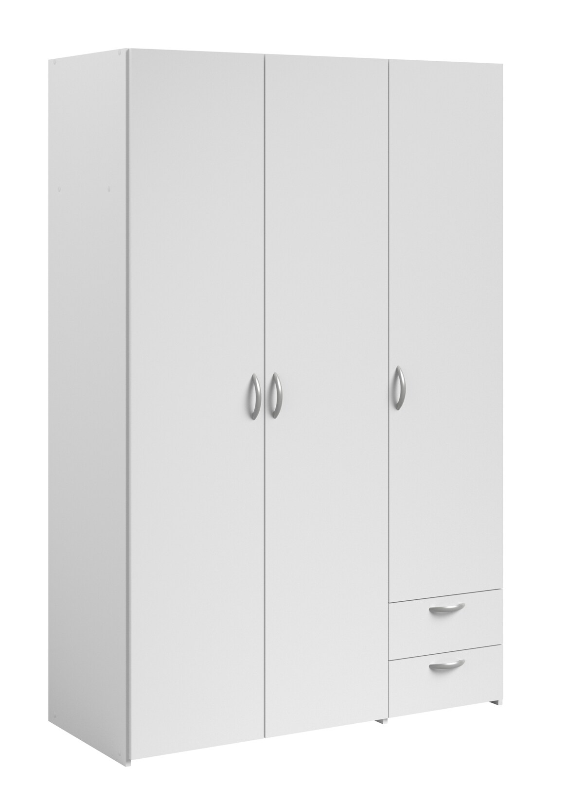 Parisot Kleiderschrank 3-türig Daily 2 Weiß | 03480940296690