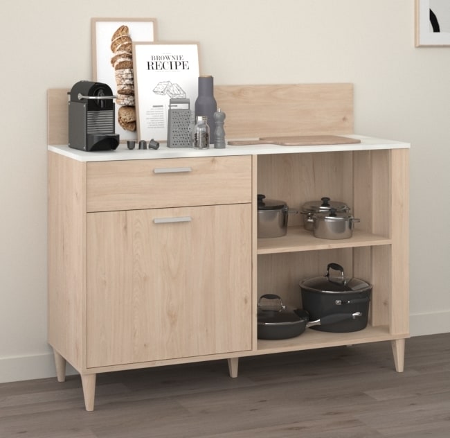 Parisot Beistellschrank "Gala 12" Jackson Eiche - Bild 1