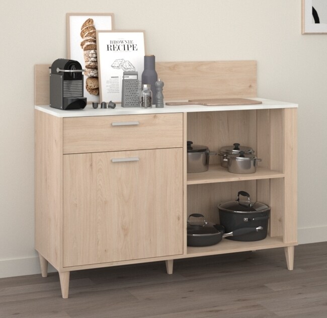 Parisot Beistellschrank „Gala 12“ Jackson Eiche | 03170720622381