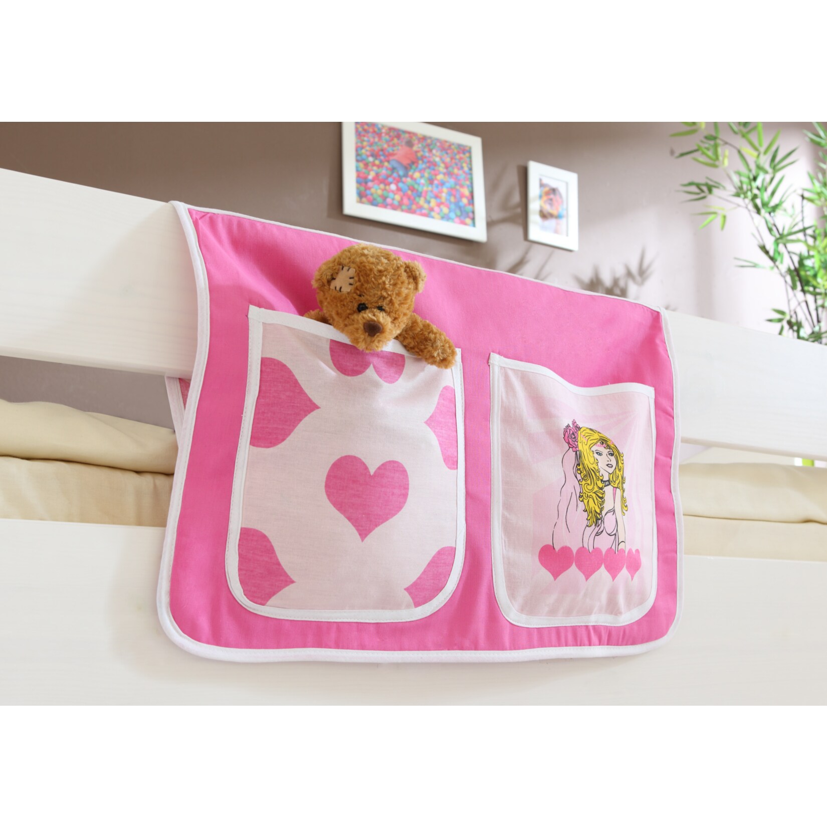 TiCAA Kinder Bett-Tasche f&uuml;r Hochbett und Etagenbett - Bild 1