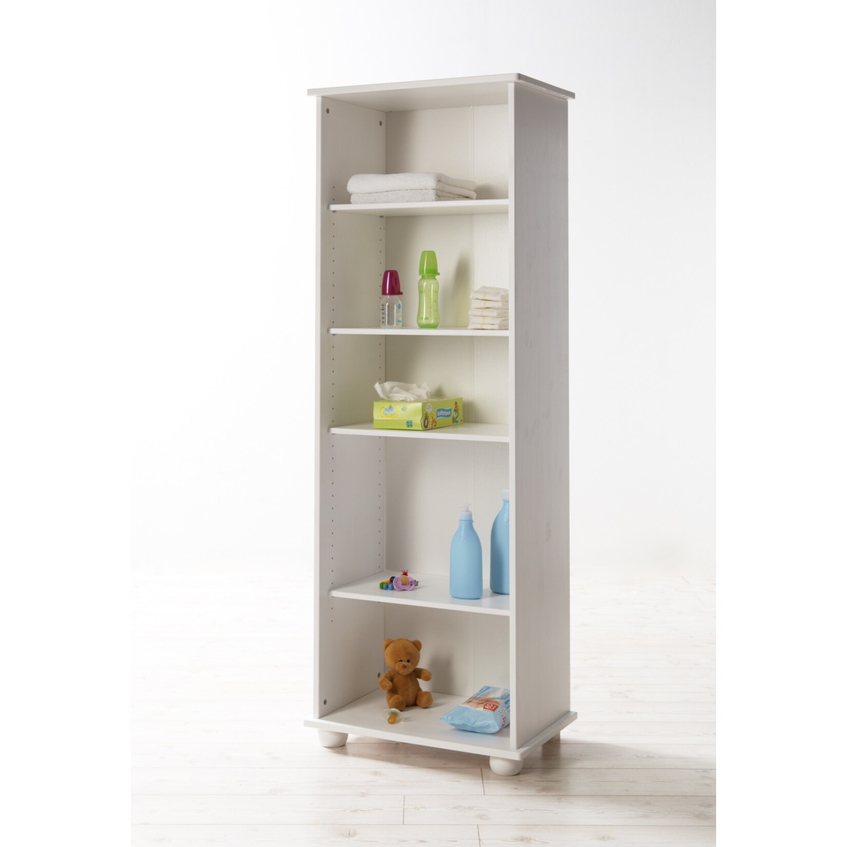 TiCAA Standregal Adam Kiefer Weiß | 04250393886941