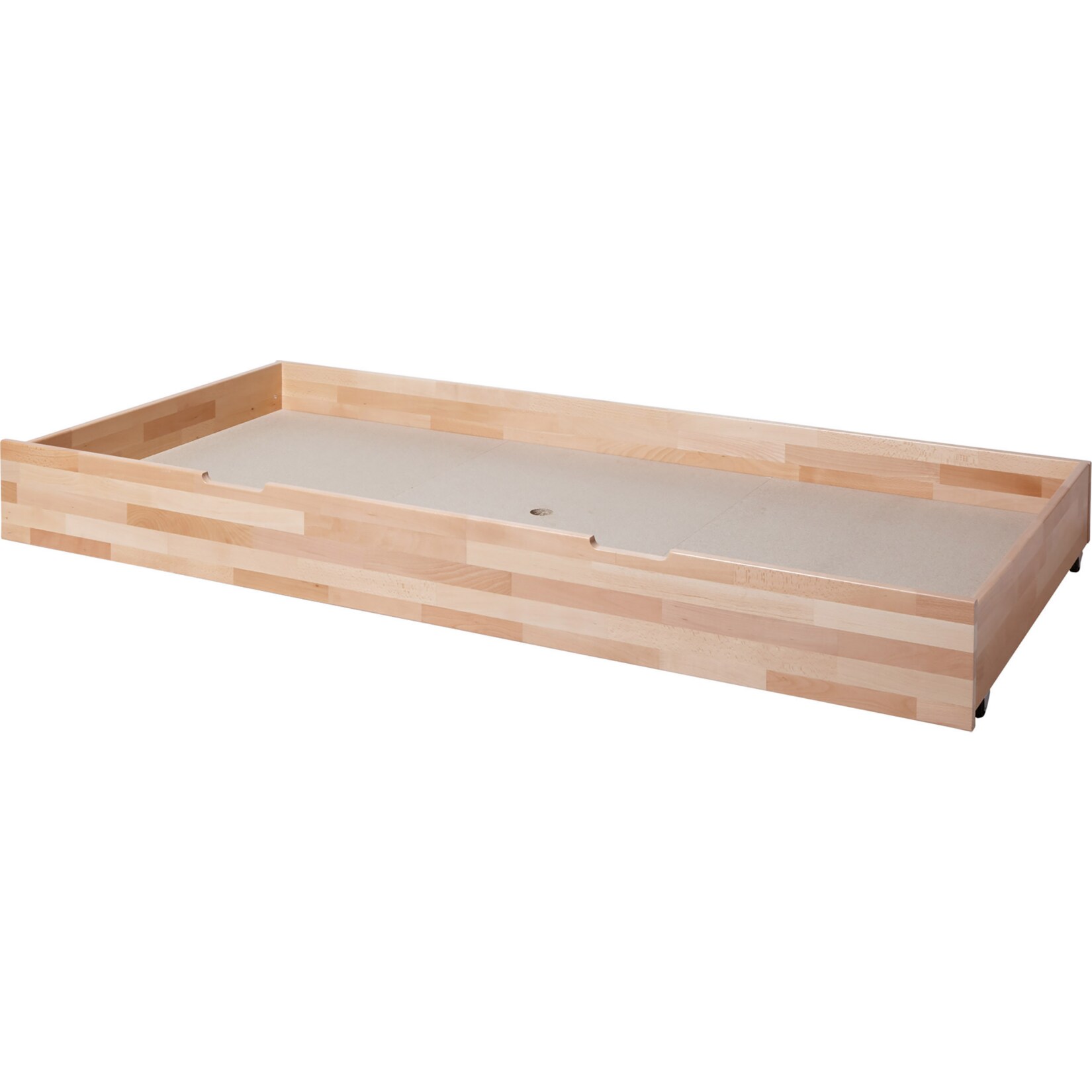 TiCAA Schubkasten Zusatzbett "Robby" Buche Natur - Bild 1