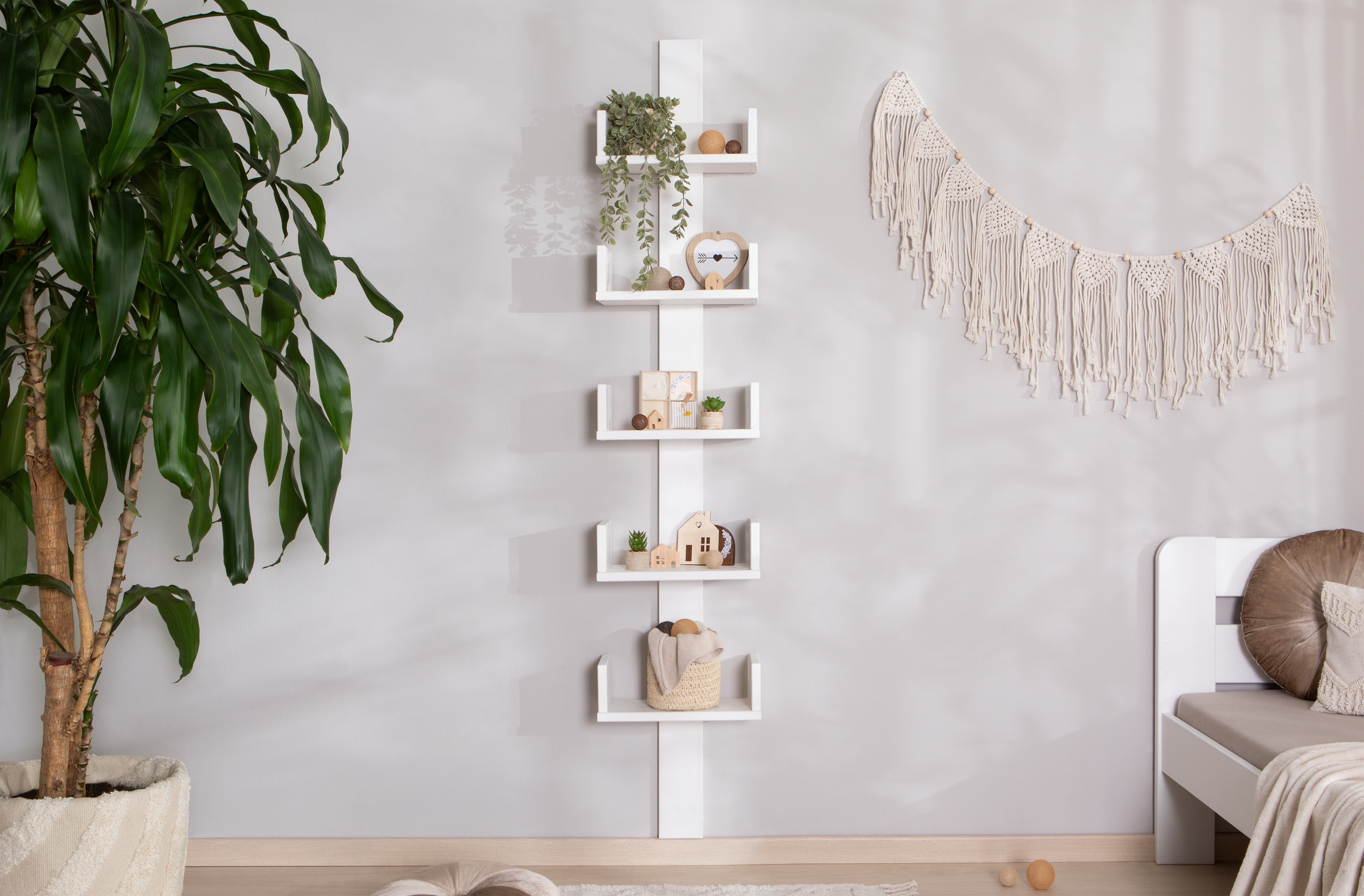 TiCAA Mehrzweckregal Pepe Kiefer Massiv - Bild 1