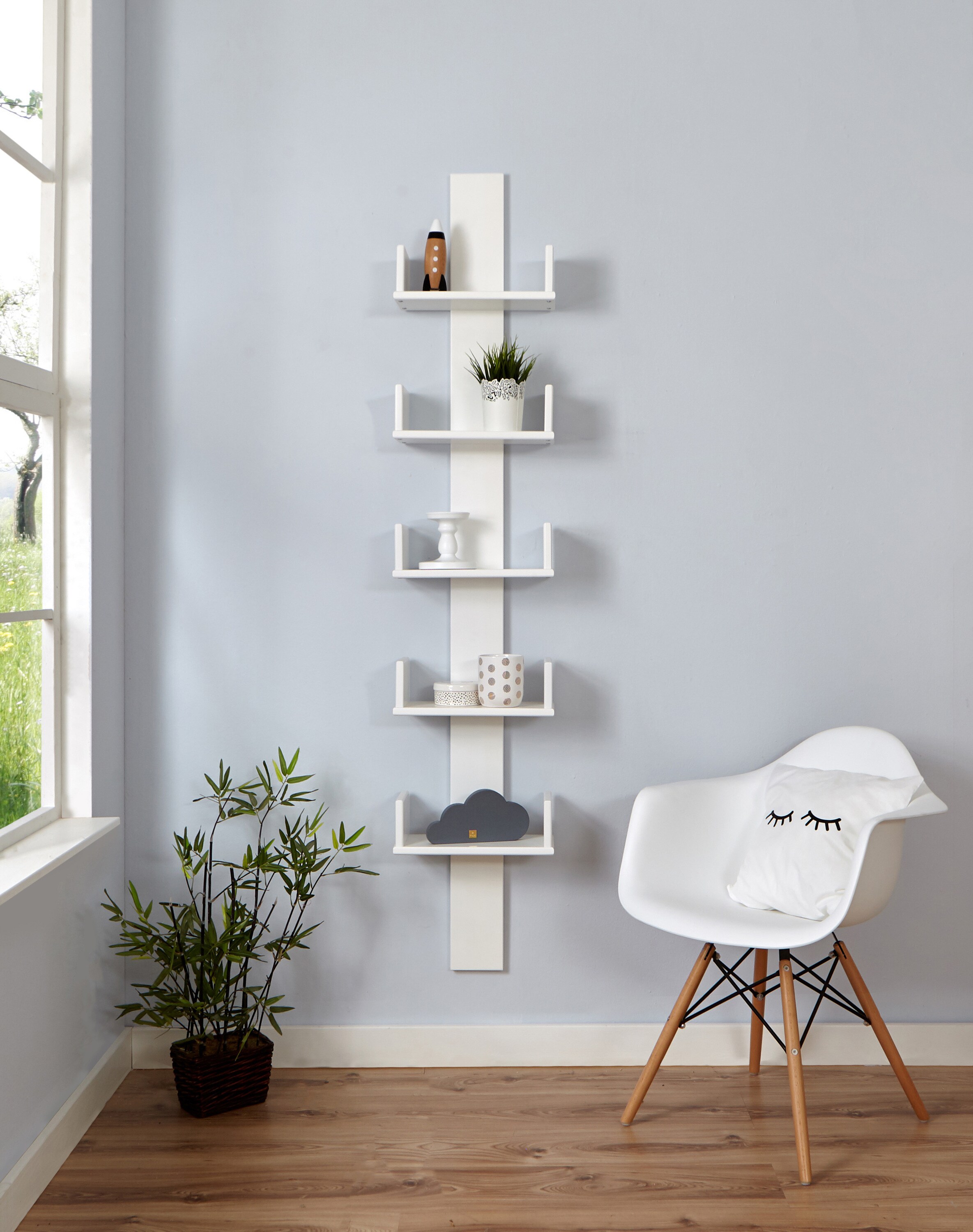 TiCAA Mehrzweckregal Pepe Buche Massiv - Bild 1