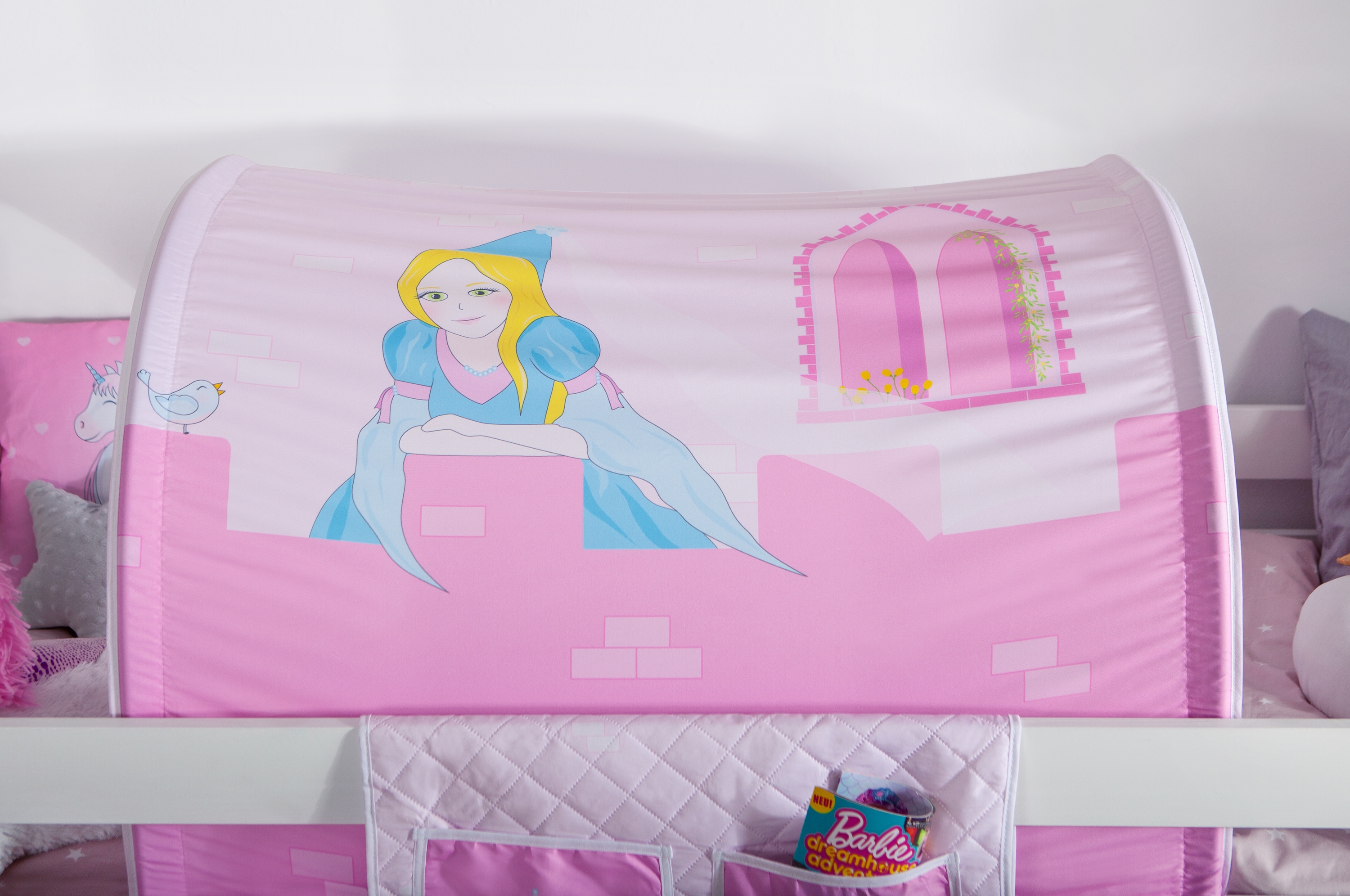 TiCAA Tunnel "Prinzessin Liora" f&uuml;r Hoch- und Etagenbetten - Bild 1