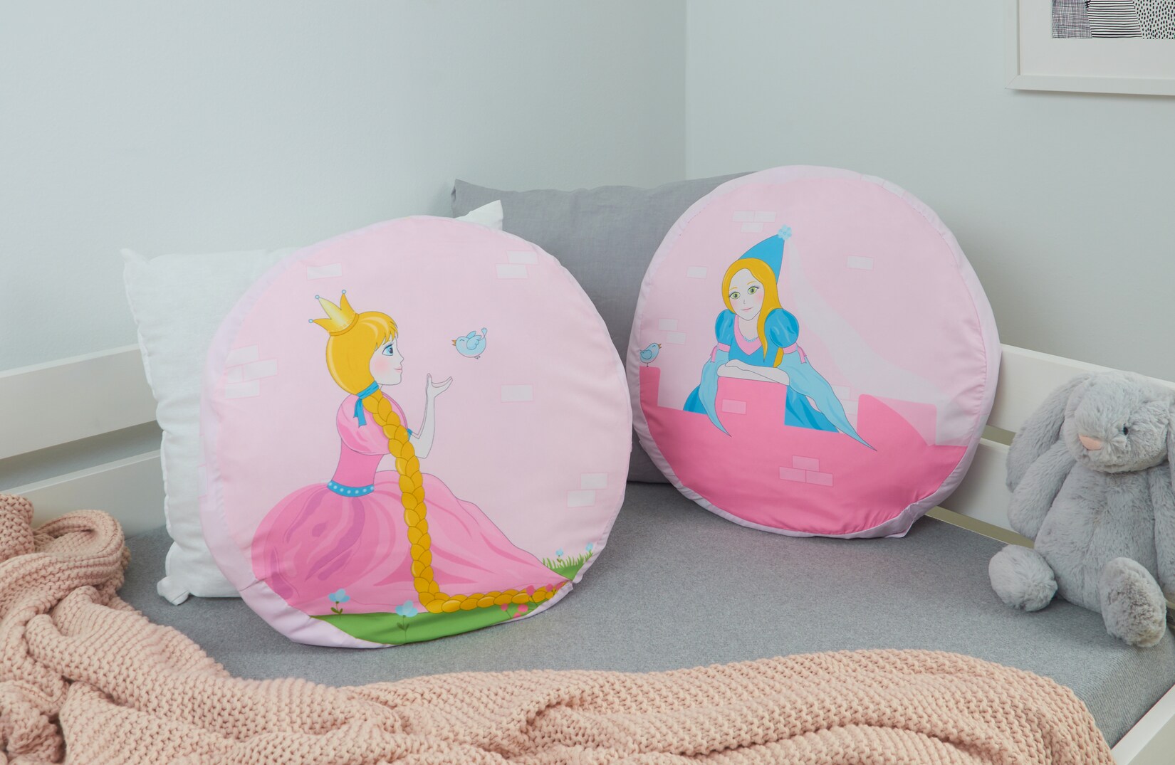 TiCAA Kinder Rundkissen-Set „Prinzessin Liora“ | 04251105962786