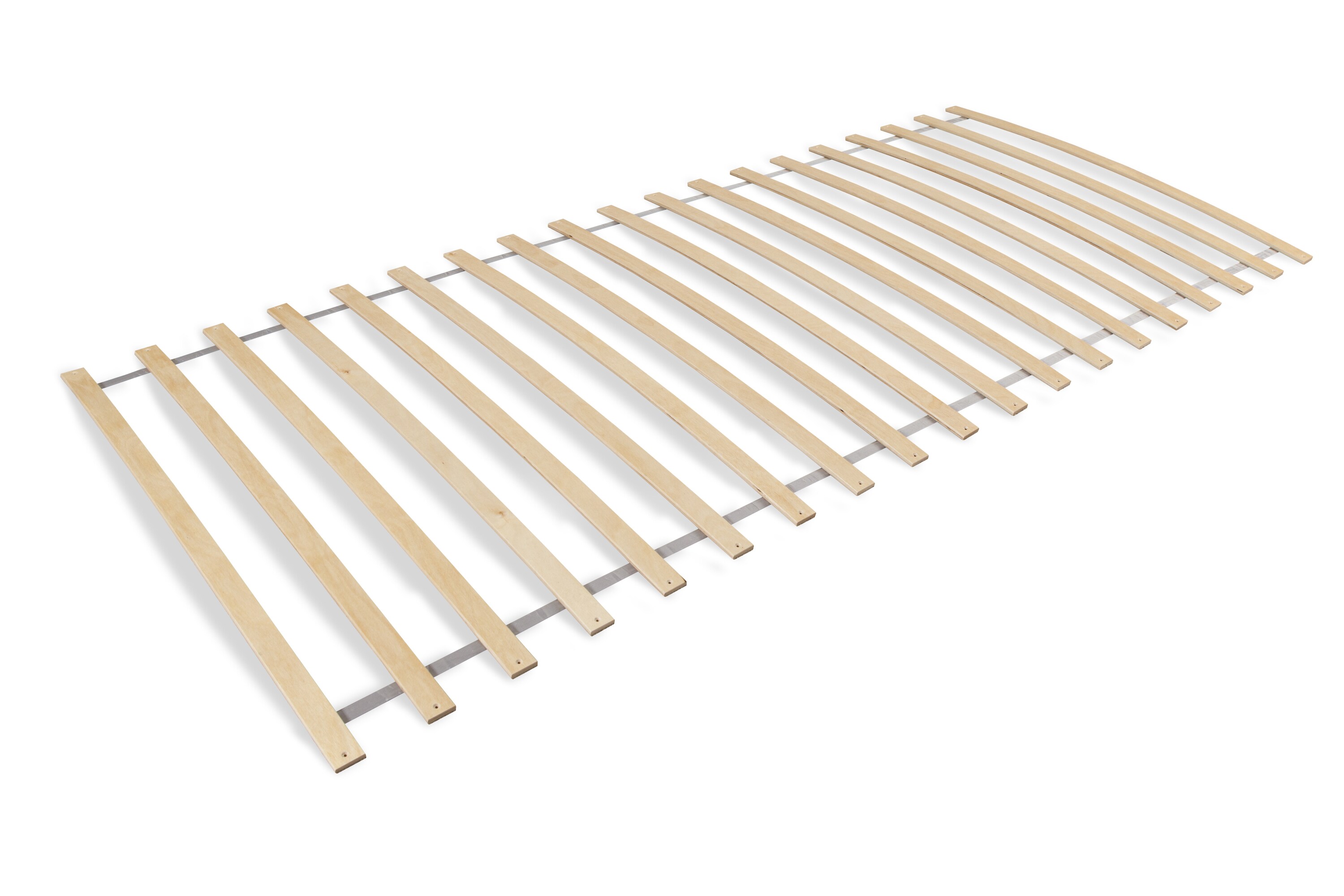 TiCAA Ticaa Rollrost/Federleisten 90x200 cm Birke massiv (19 Leisten) - Bild 1