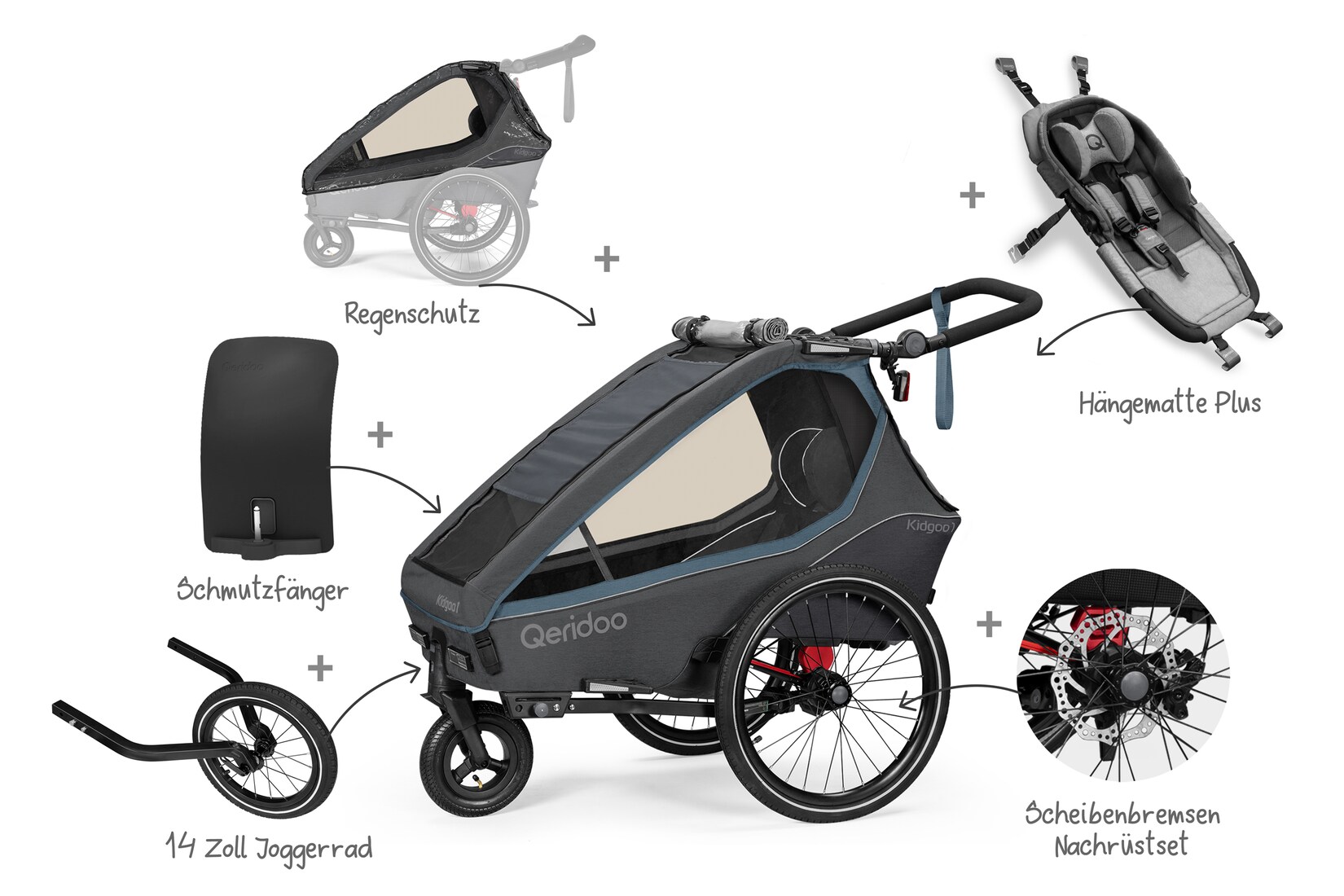 Kidgoo 1 Navy Blue Spring Bundle 6 in 1 | 04260204182667