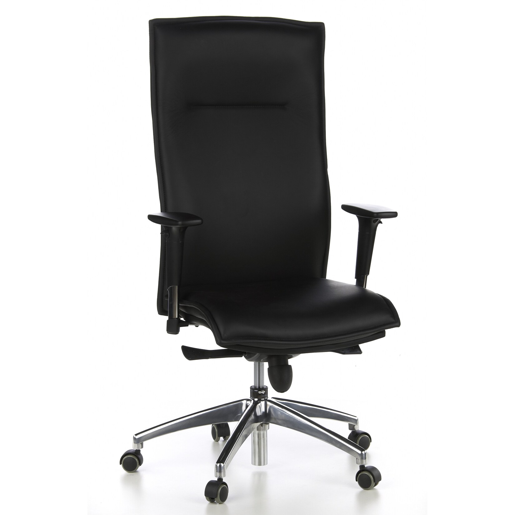 hjh OFFICE Luxus Chefsessel MURANO 20 Leder mit Armlehnen (höhenverstellbar)