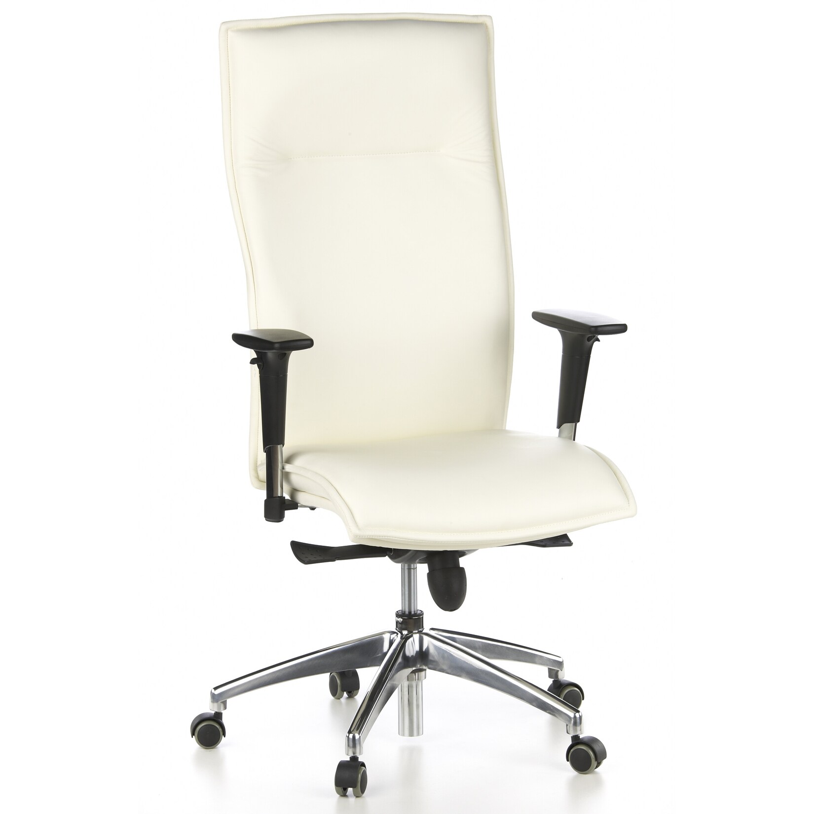 Luxus Chefsessel MURANO 20 Leder mit Armlehnen (höhenverstellbar) hjh OFFICE