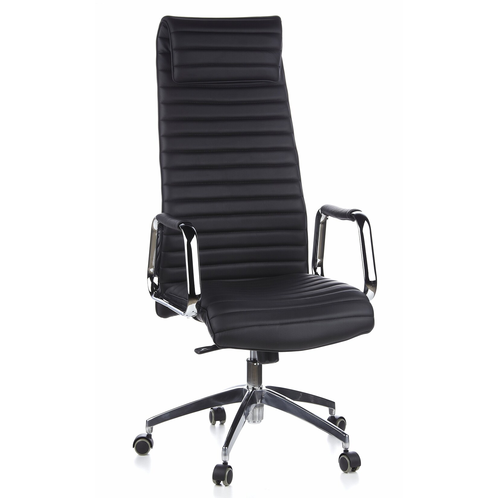 hjh OFFICE Luxus Chefsessel ASPERA 20 Leder mit Armlehnen