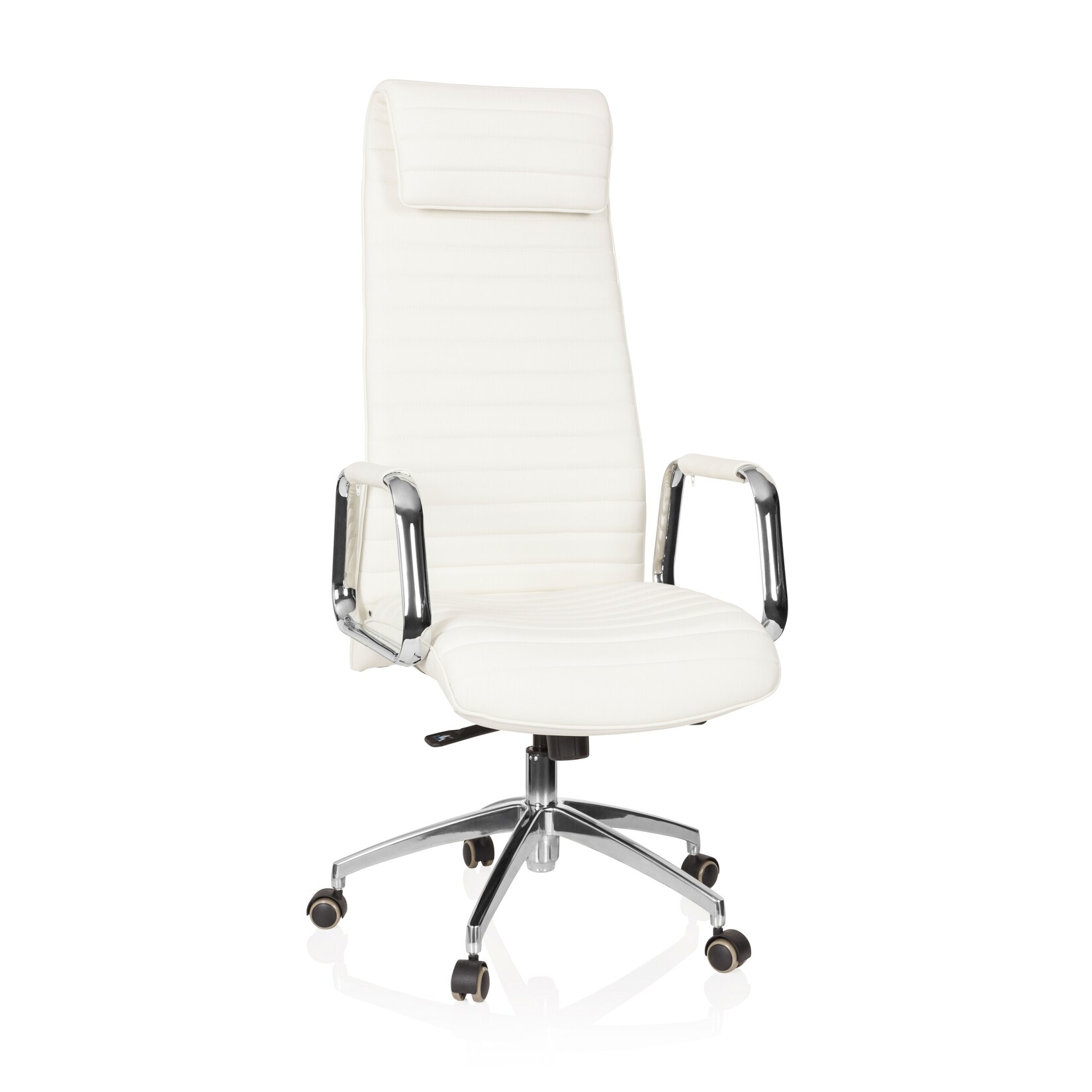 hjh OFFICE Luxus Chefsessel ASPERA 20 Leder mit Armlehnen | 04260182550489