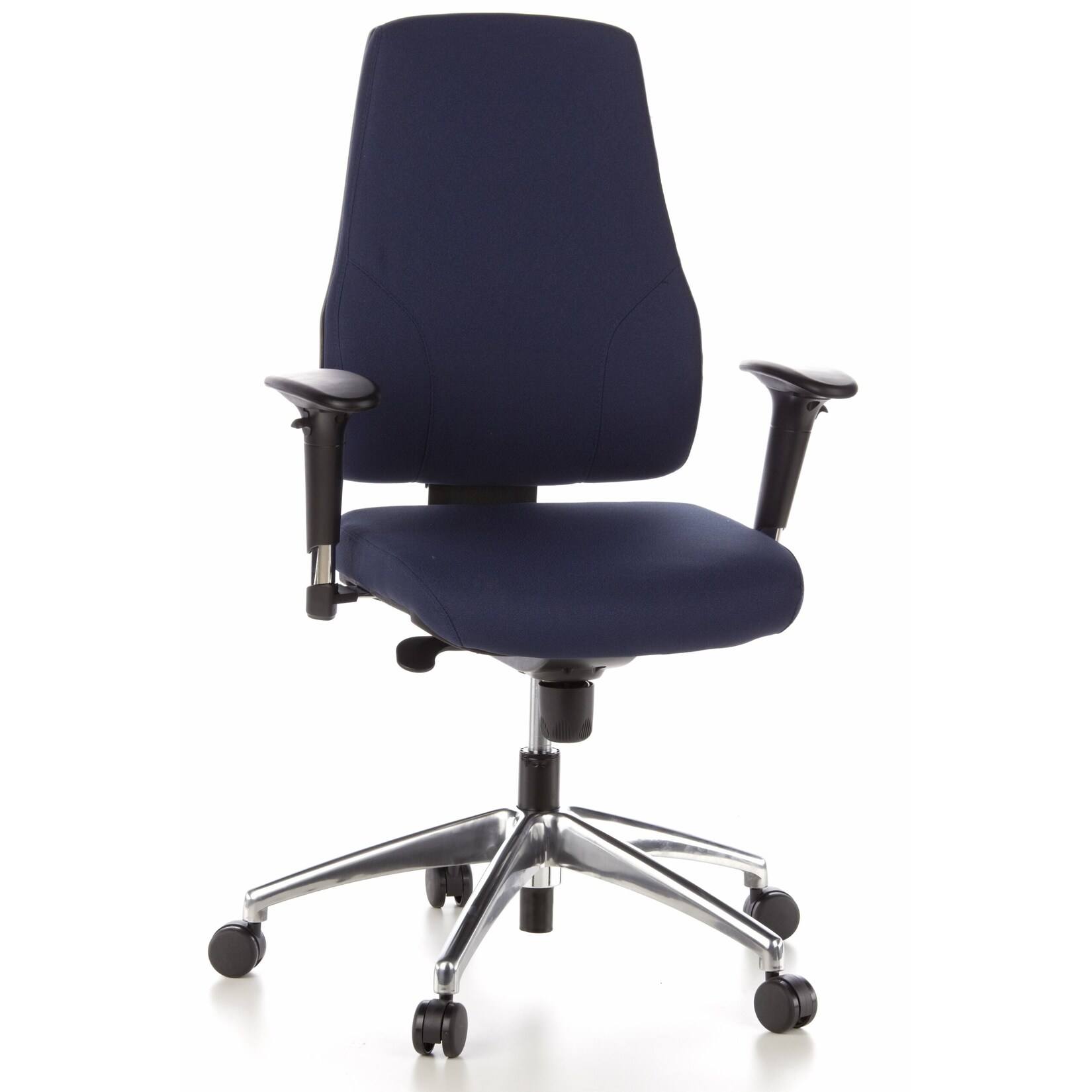 hjh OFFICE Profi Bürostuhl PRO-TEC 200 Stoff mit Armlehnen (höhenverstellbar)