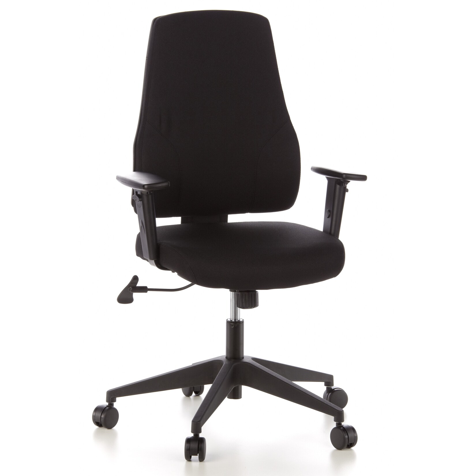 hjh OFFICE Profi Bürostuhl PRO-TEC 100 Stoff mit Armlehnen (höhenverstellbar)