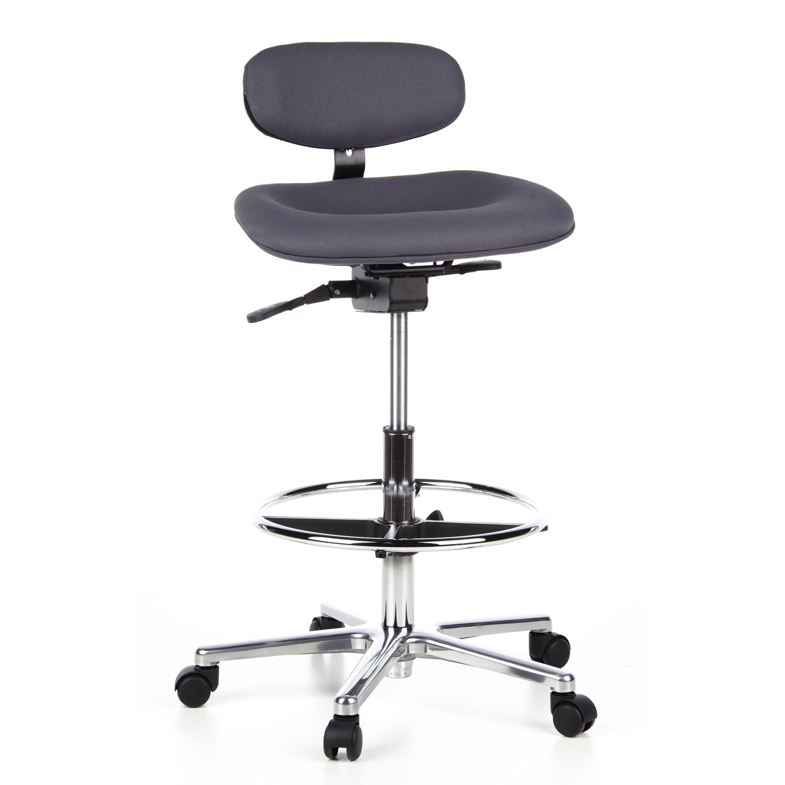 hjh OFFICE Counterstuhl WORK MF Stoff ohne Armlehnen - Bild 1