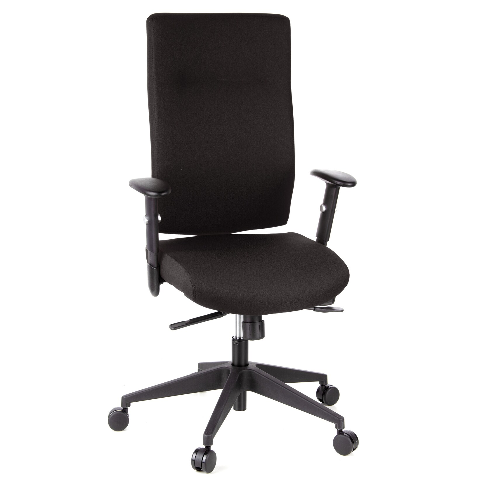 hjh OFFICE Profi Bürostuhl PRO-TEC 300 Stoff mit Armlehnen (höhenverstellbar)
