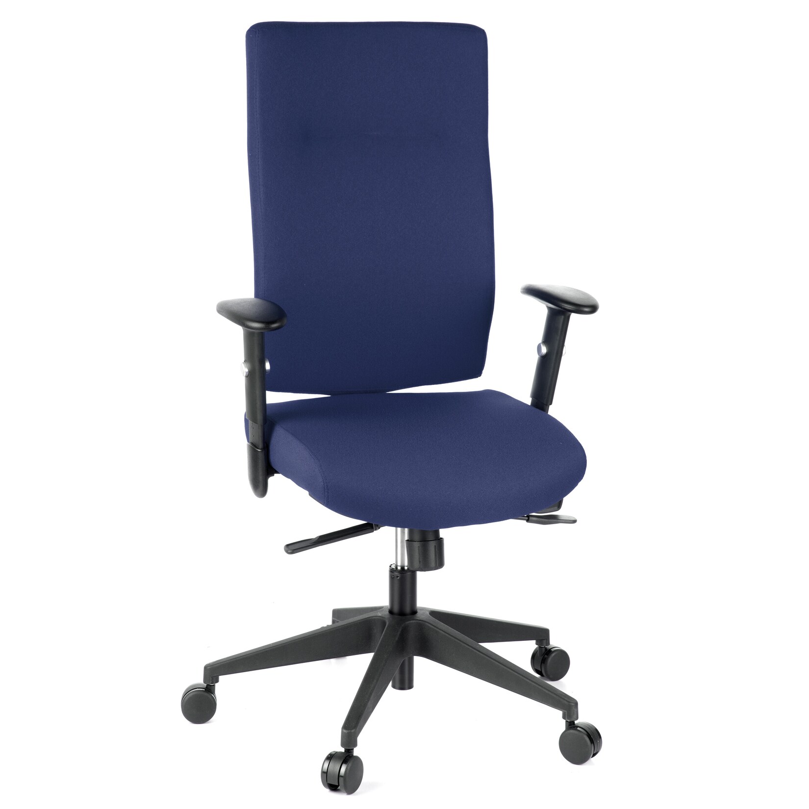 hjh OFFICE Profi Bürostuhl PRO-TEC 300 Stoff mit Armlehnen (höhenverstellbar) | 04260284080648