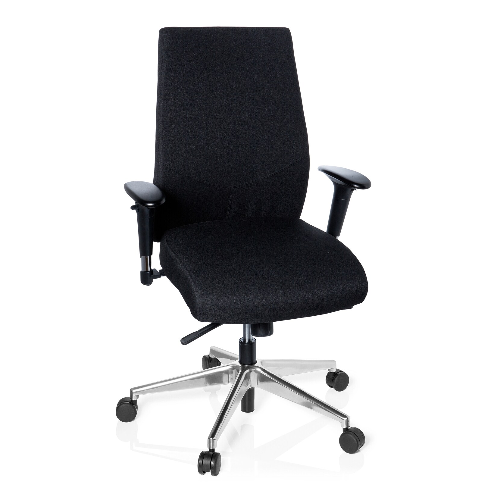 hjh OFFICE Profi Bürostuhl PRO-TEC 250 Stoff mit Armlehnen (höhenverstellbar)