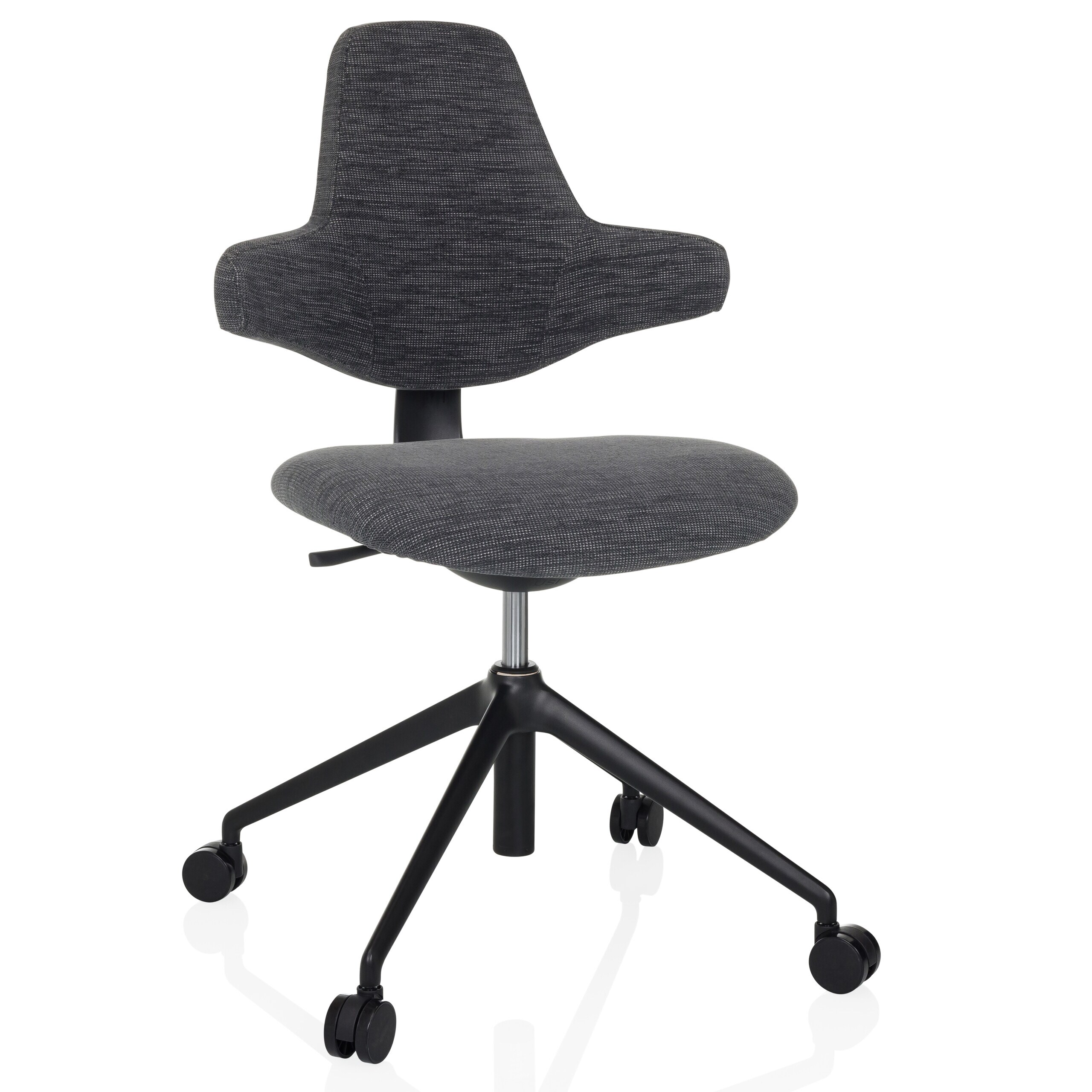 hjh OFFICE Profi B&uuml;rostuhl PALIANO Stoff ohne Armlehnen - Bild 1