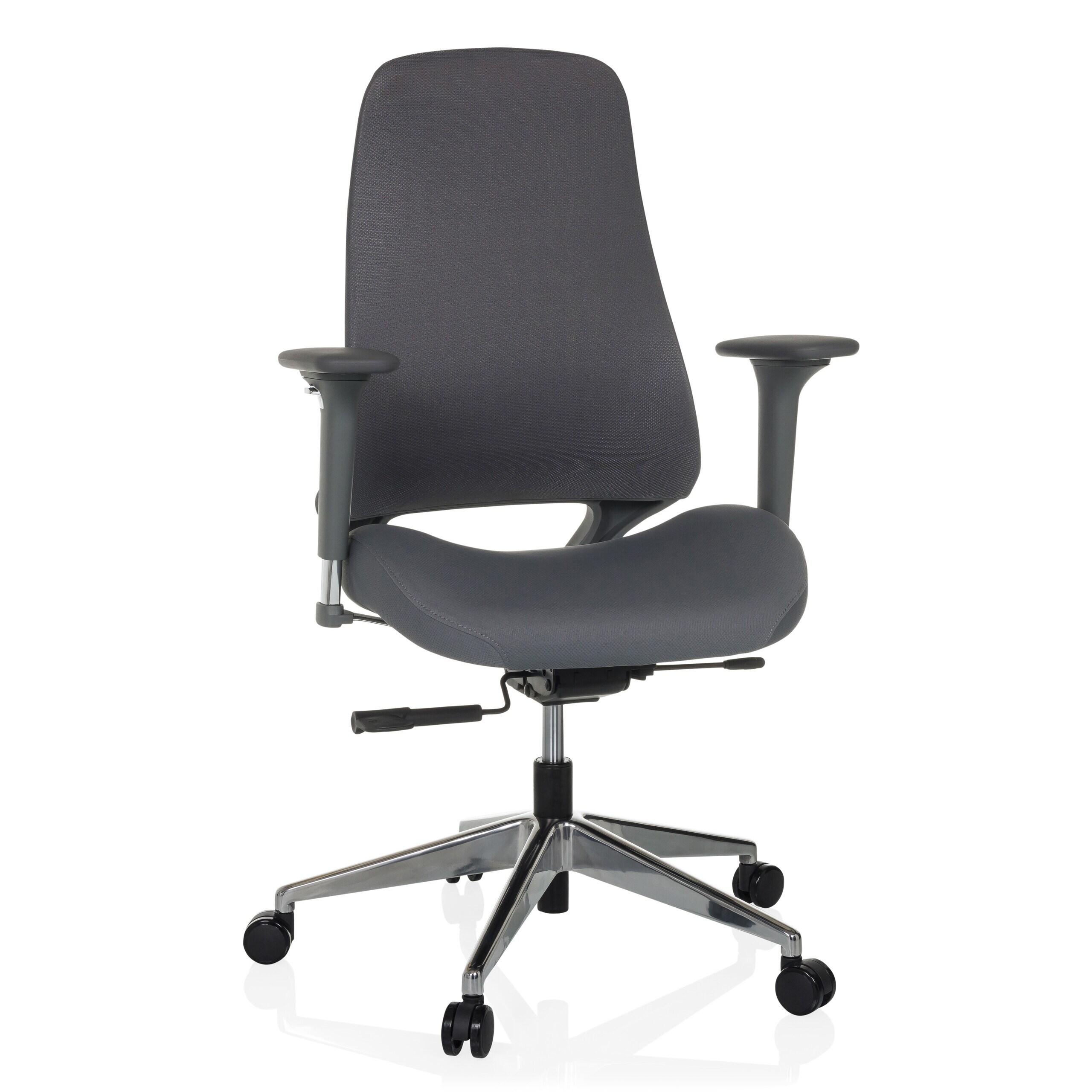 hjh OFFICE Profi B&uuml;rostuhl HENFIELD G Stoff mit Armlehnen (h&ouml;henverstellbar) - Bild 1