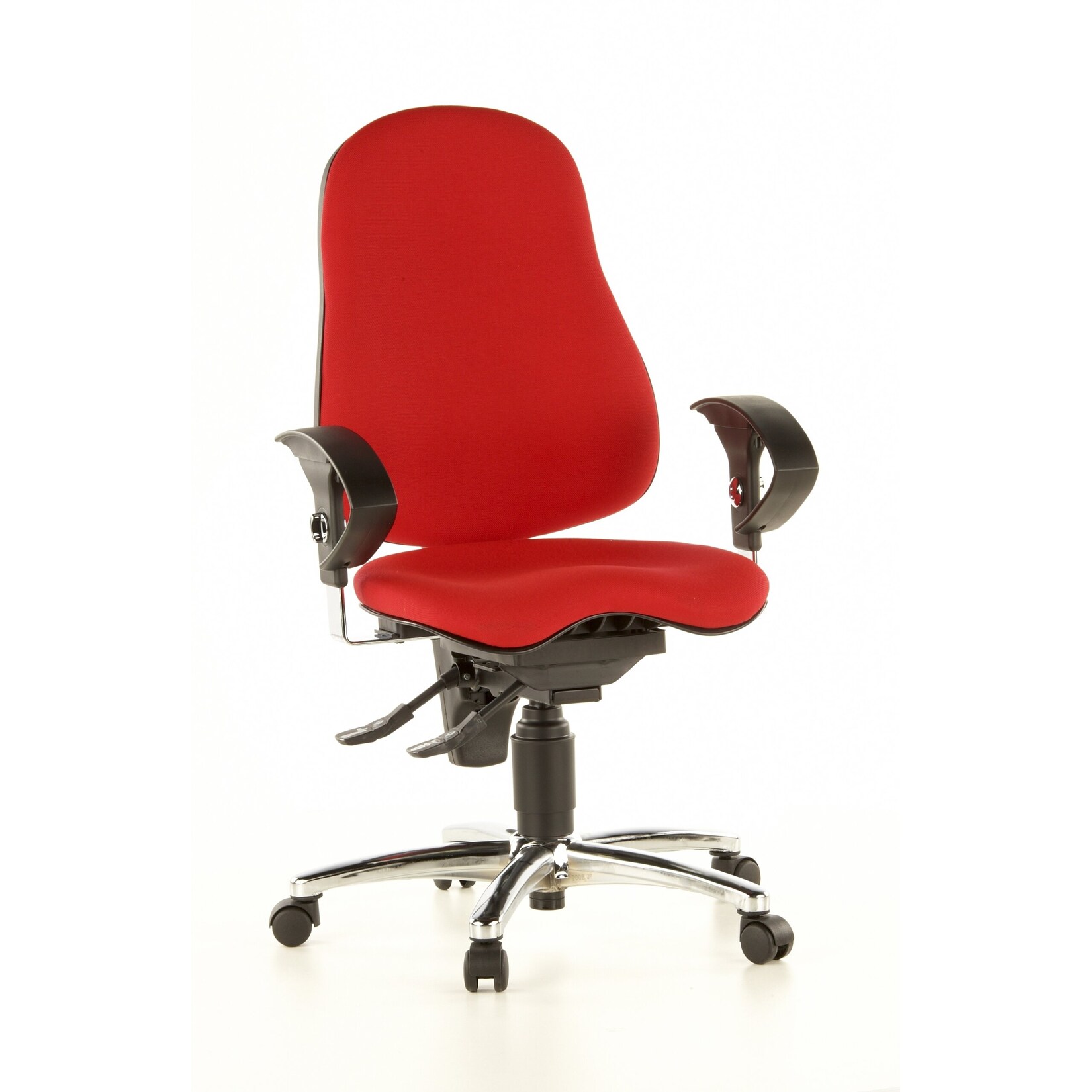 Topstar Profi Bürostuhl SITNESS 10 Stoff mit Armlehnen (höhenverstellbar)