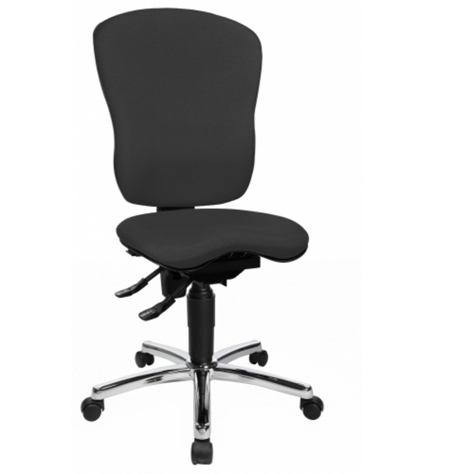 Topstar Profi Bürostuhl SITNESS Stoff ohne Armlehnen