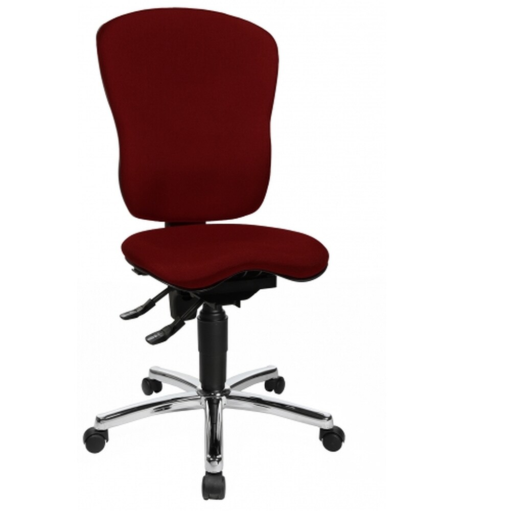 Topstar Profi Bürostuhl SITNESS Stoff ohne Armlehnen